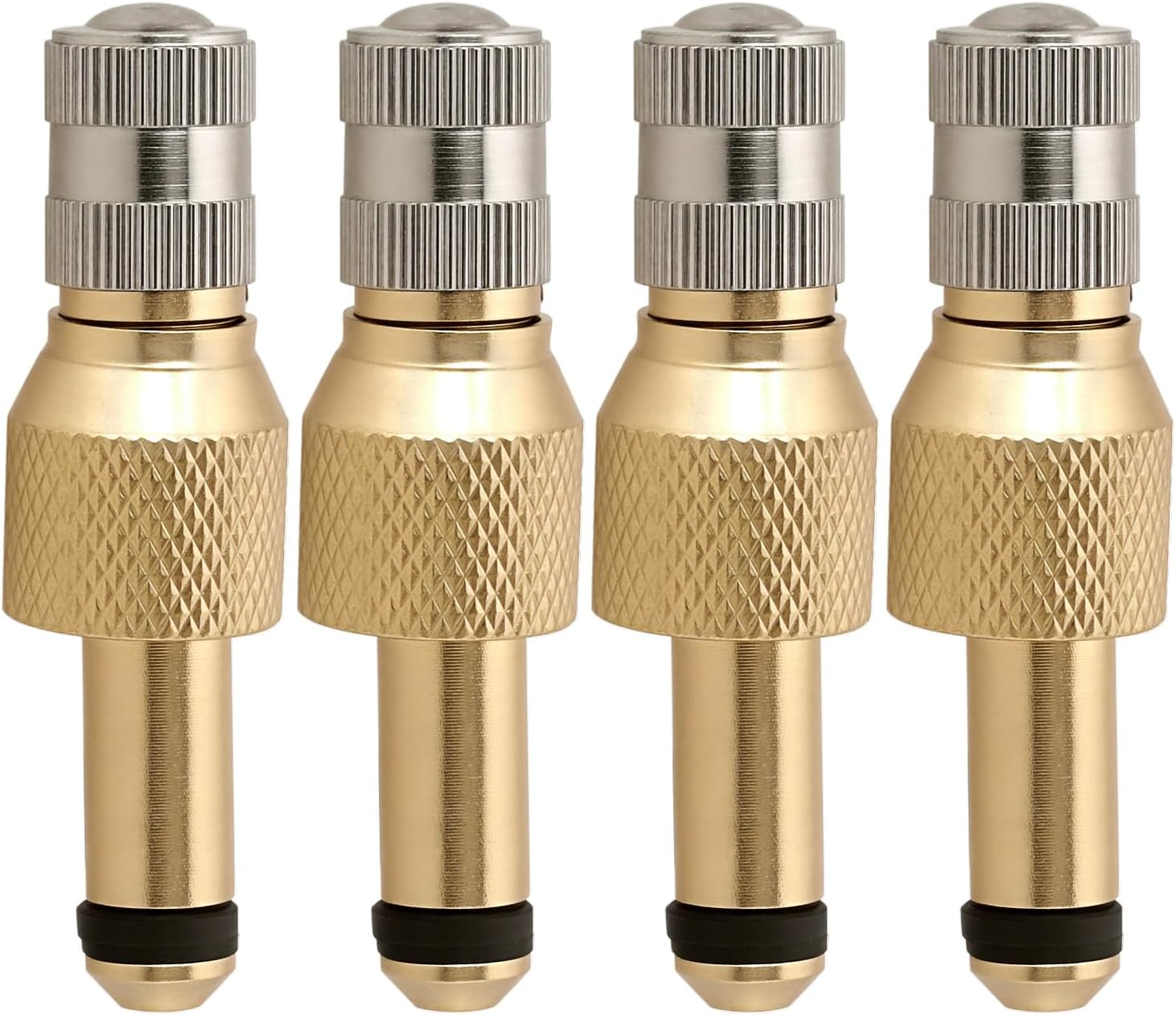 4 Pcs Tractor Valve Insert TRCH1 Brass Valve Stem Replacement Tractor Tire Repair Parts Core Valve Insert for Air Filling and Water Filling