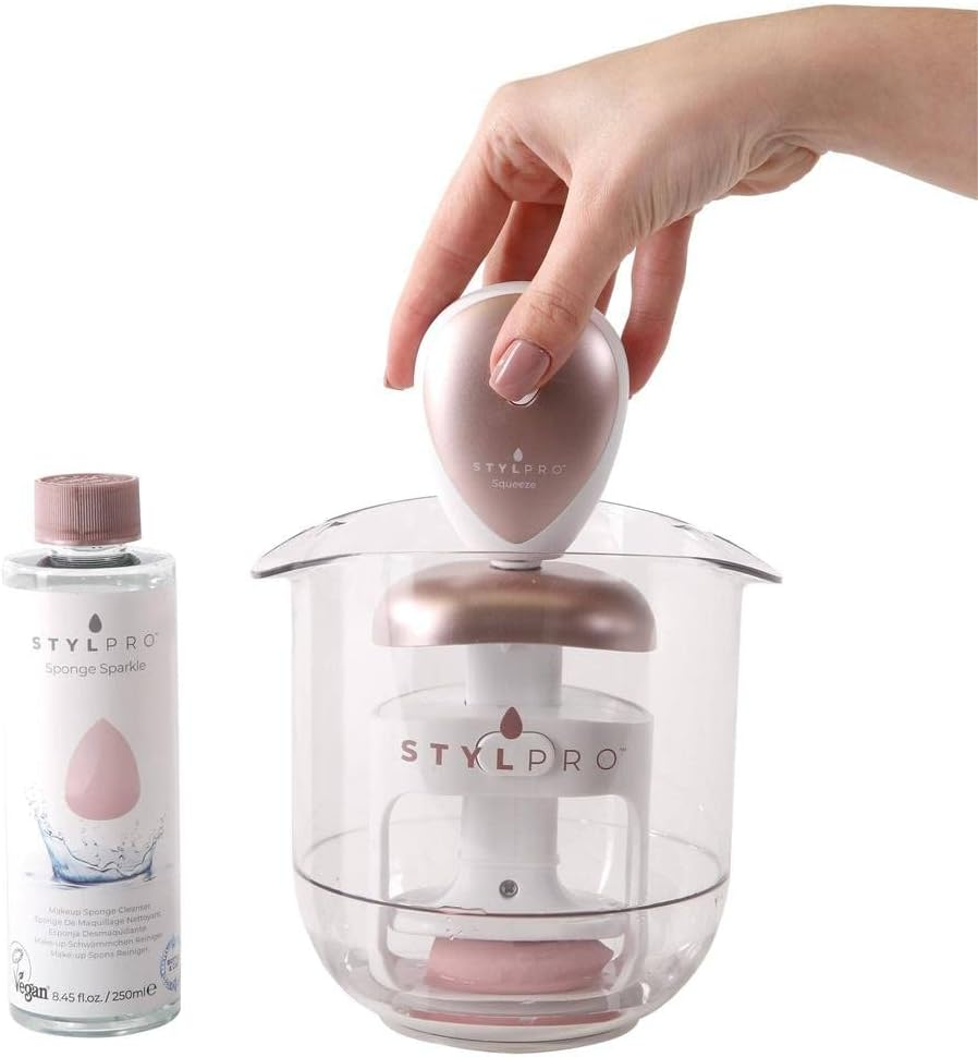 STYLPRO VEGAN SPONGE SPARKLE CLEANSER - 250ML image number 4