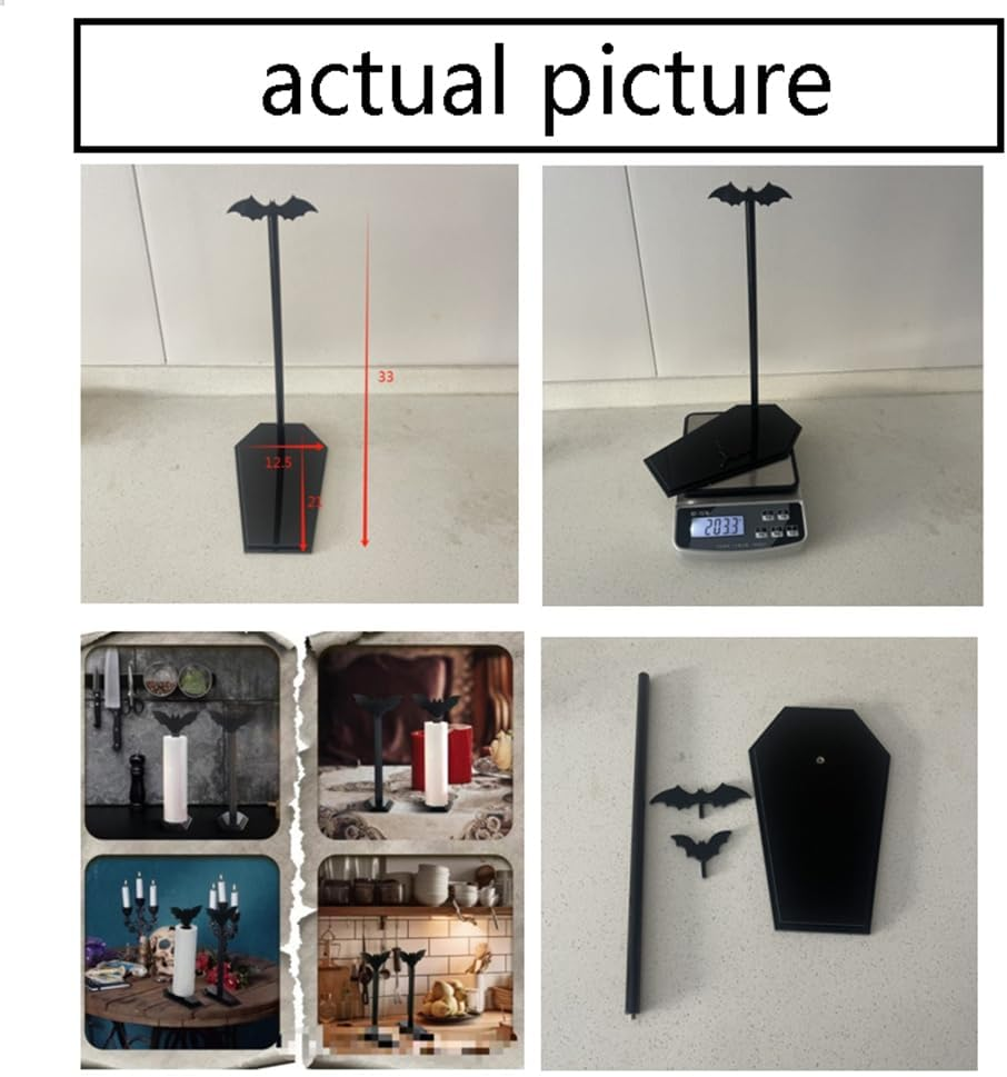 Halloween Tissue Holder Kitchen Appliances Kitchen Vertical Tissue Holder, Non Perforated Tissue Holder,Roll Holder image number 3