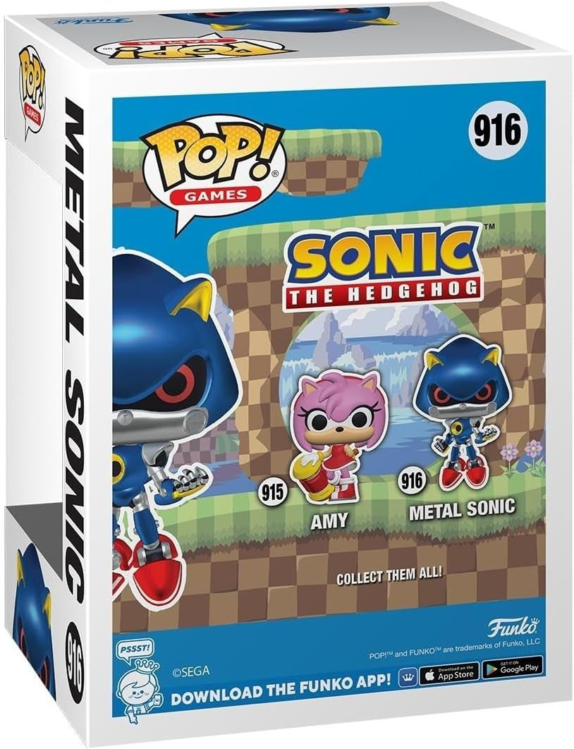 FUNKO POP! Games: Sonic the Hedgehog - Metal Sonic image number 5