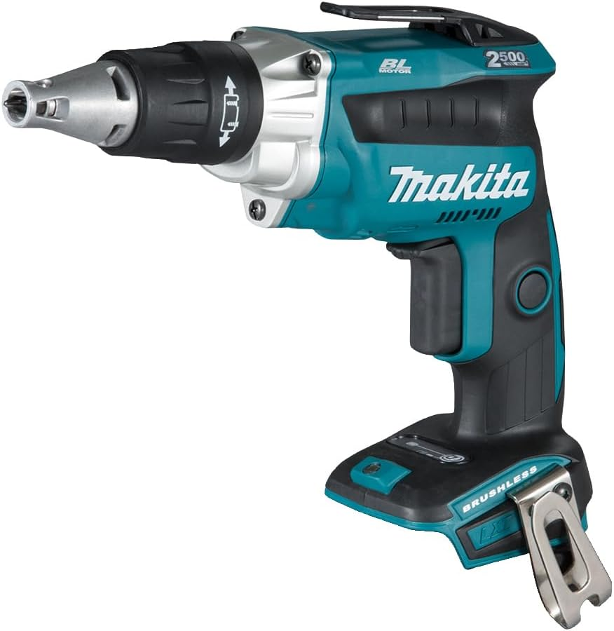 Makita DFS250Z 18V Li-Ion Brushless Screwdriver, Multicolor image number 1