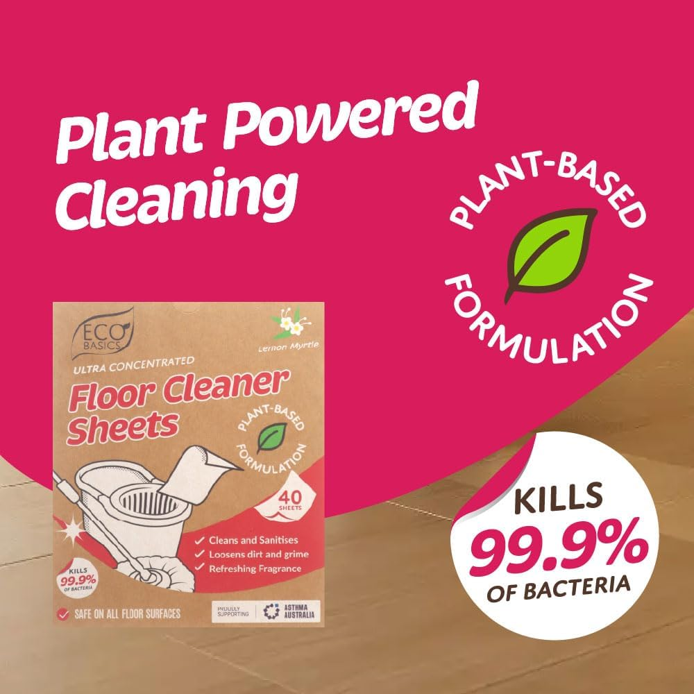 White Magic Duo Spin Mop Complete Set &ndash; 40 Floor Cleaning Sheets, 2 Microfibre Mop Heads, 1 Microfinger Mop Head & Scrubbing Brush - All-In-One Deep Floor Cleaning System image number 5