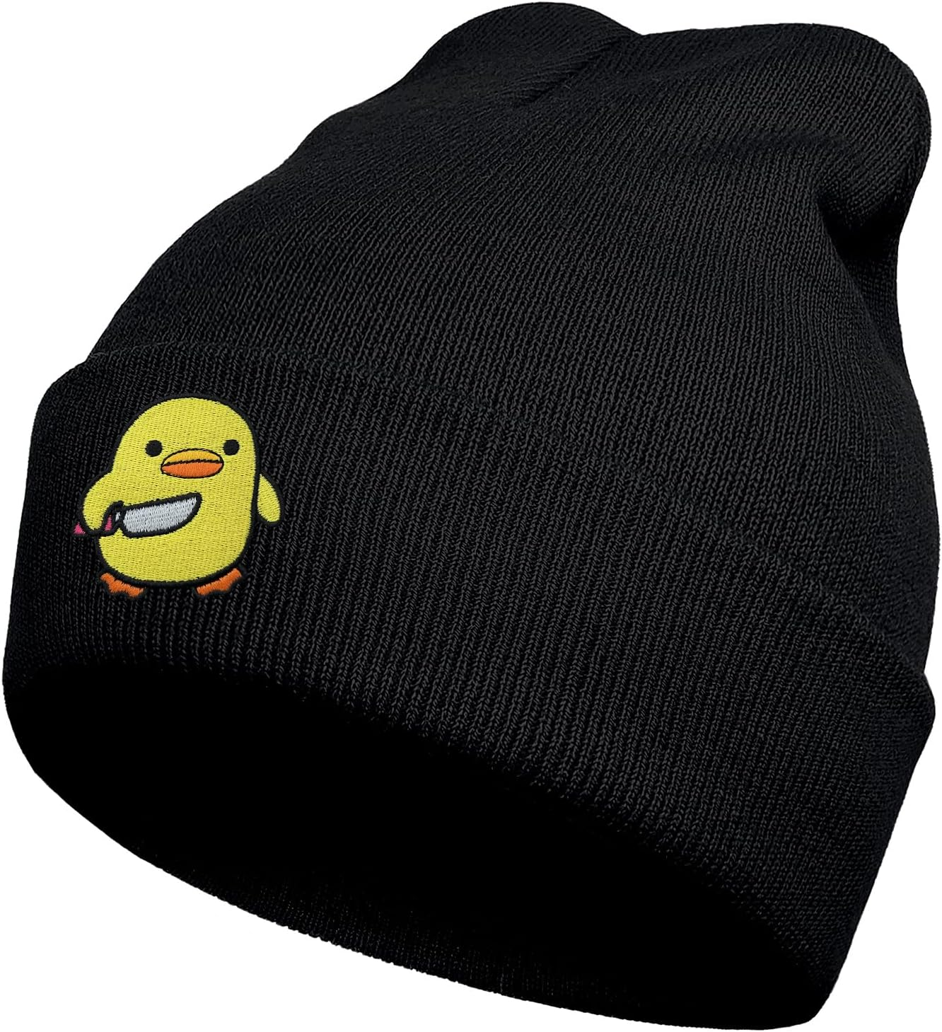 SHUNLCD Funny Cool Beanies Cute Gothic Emo Knit Hat for Men and Women