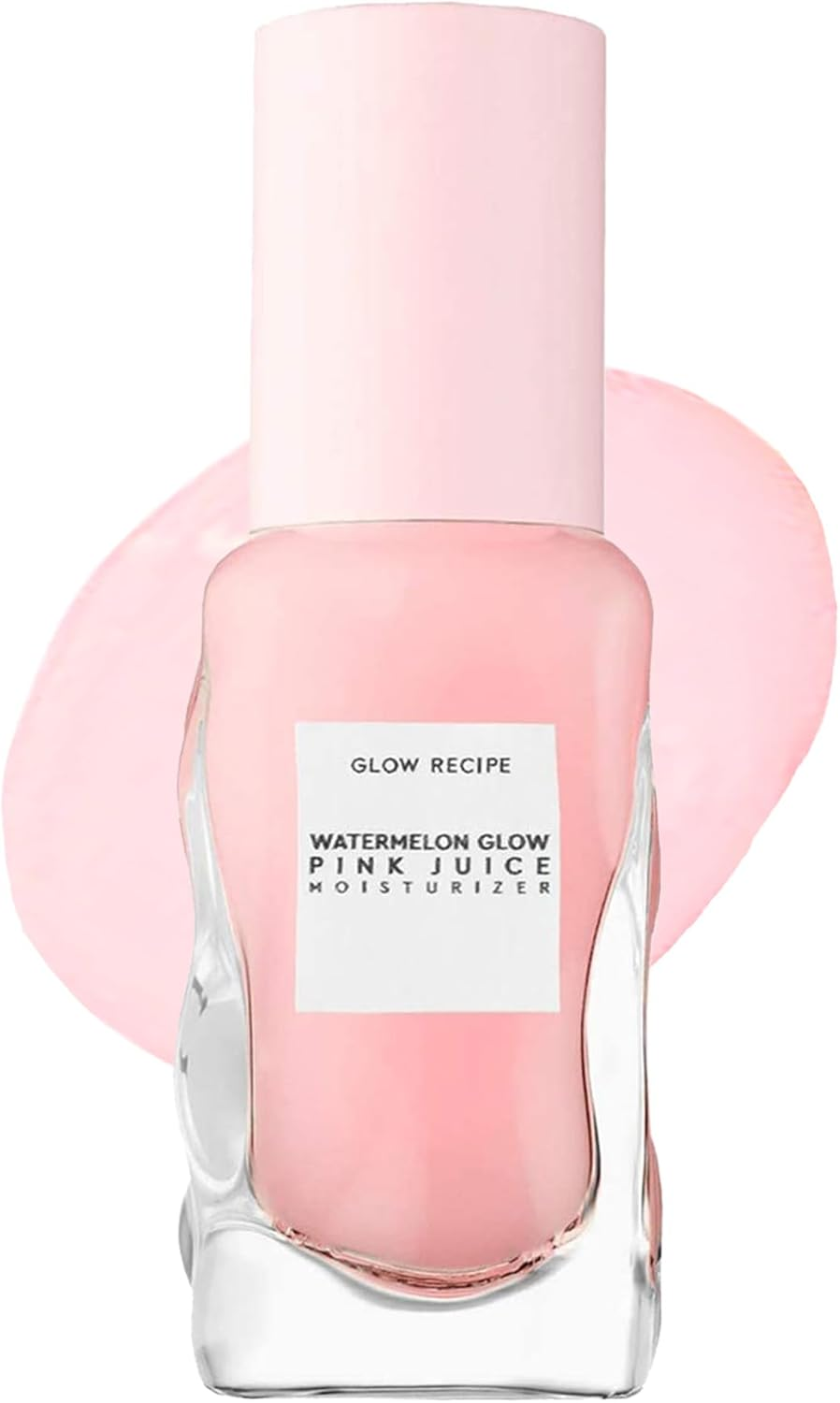 Glow Recipe Watermelon Glow Pink Juice Moisturiser Mini - Lightweight + Oil-Free Gel for Face with Hyaluronic Acid + Watermelon Extract - Cruelty-Free + Vegan Skincare (25 Ml / .85 Fl Oz)