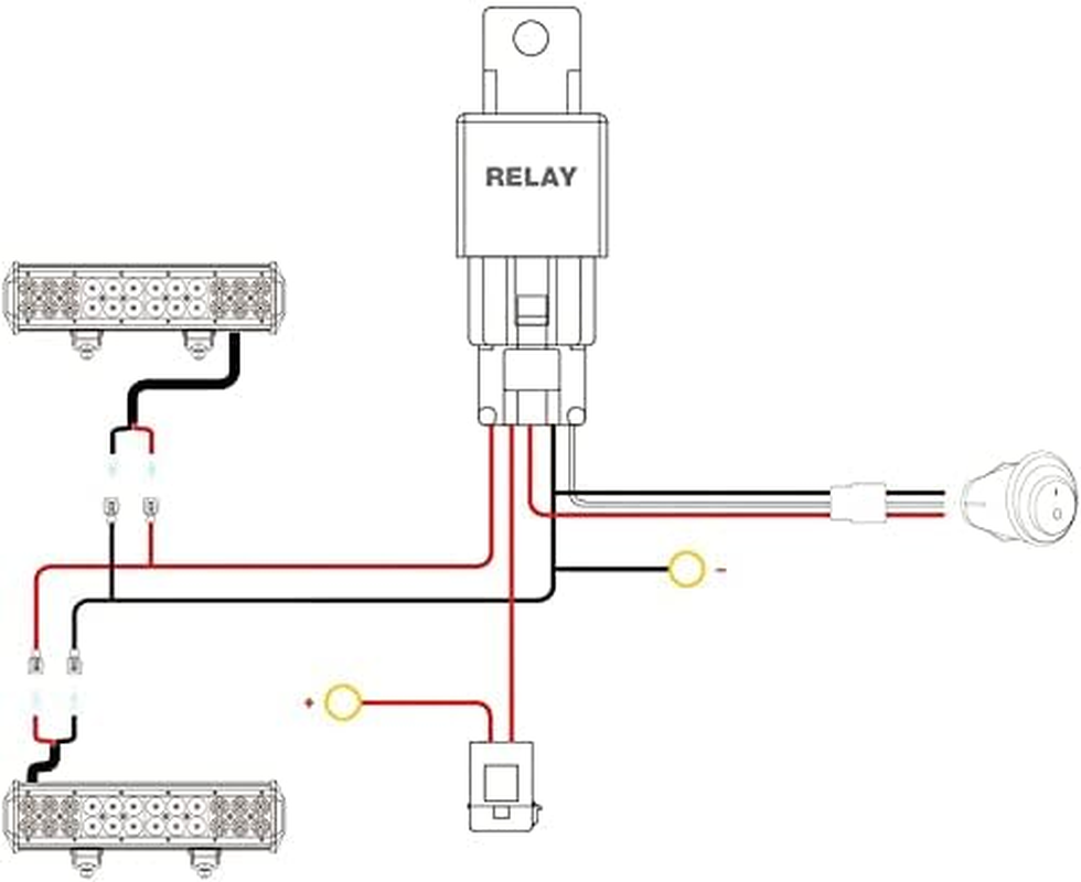 Nilight 2Pcs 4 Inch Led Pods 2.5 Inch Tow Hitch Mounting Brackets LED Backup Reverse Lights Rear Search Led Light Bar with Wiring Harness Kit -2 Leads for SUV Truck Trailer