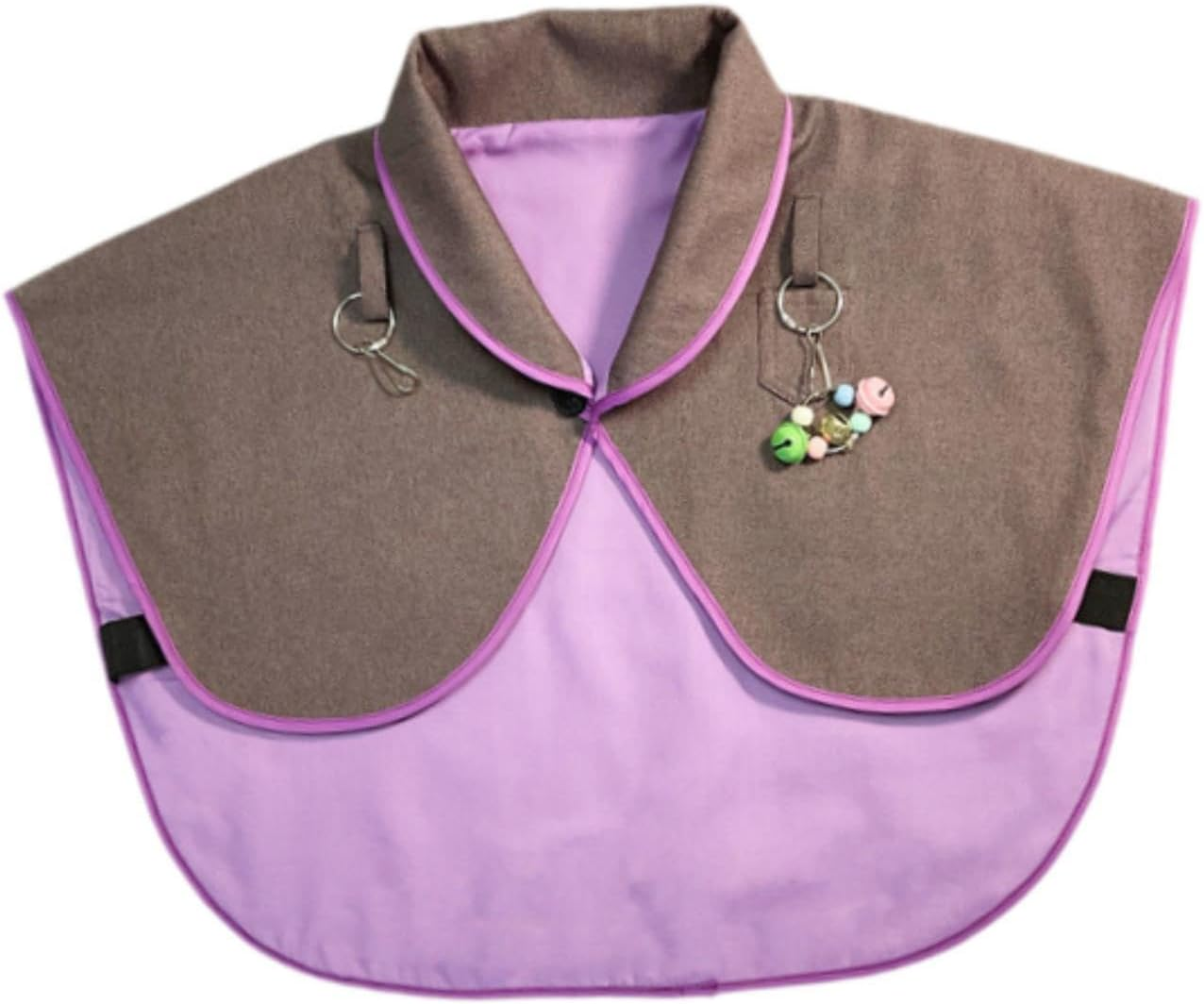 Parrots anti -Scratch -Schulterschutz, Bird Diaper Training -KOT -Schal -Scot -Pad for Cockatoos Tauben Budgie -Maikawfinken, Purple image number 5