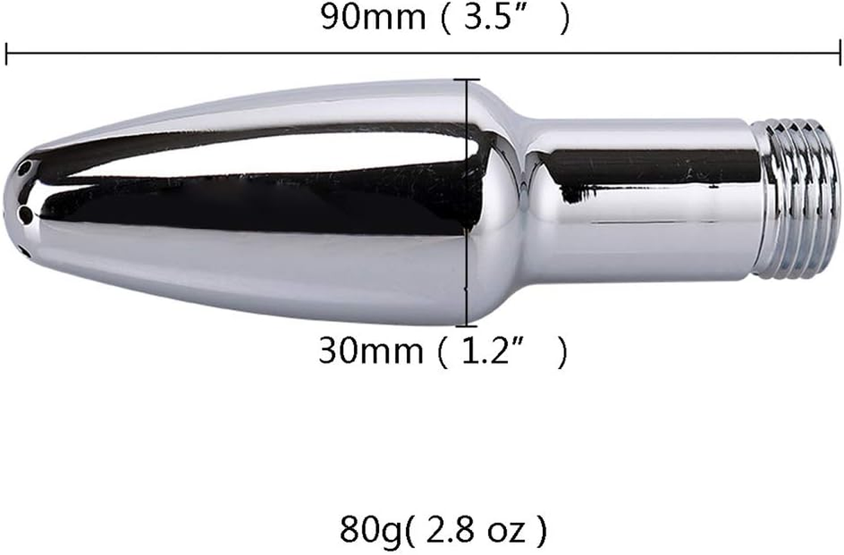 Metal Shower Irrigation System 7 Holes Aluminum Shower Room Bathroom Cleaning System Cleaner (Silver)