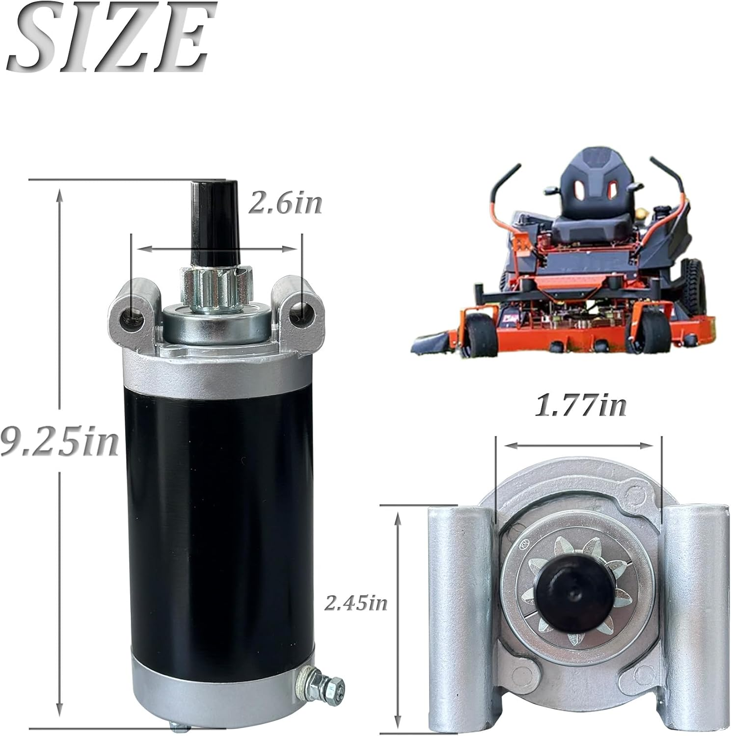 Kohler Starter 7000 Series Mowers Compatible with KT715 KT725 KT730 KT735 KT740 KT745 Courage Twin SV710 SV715 SV720 SV730 SV735 SV740 SV810 SV820 SV830 SV840 3209801 3209803 3209804 3209808 image number 3