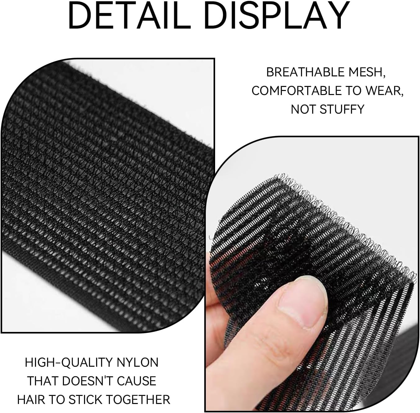 Pack of 18 Self-Adhesive Hair Stickers, Invisible Tassel Stickers for Girls, Hairpins for Hairdressers, Unisex, Suitable for Hairstyle Finishing