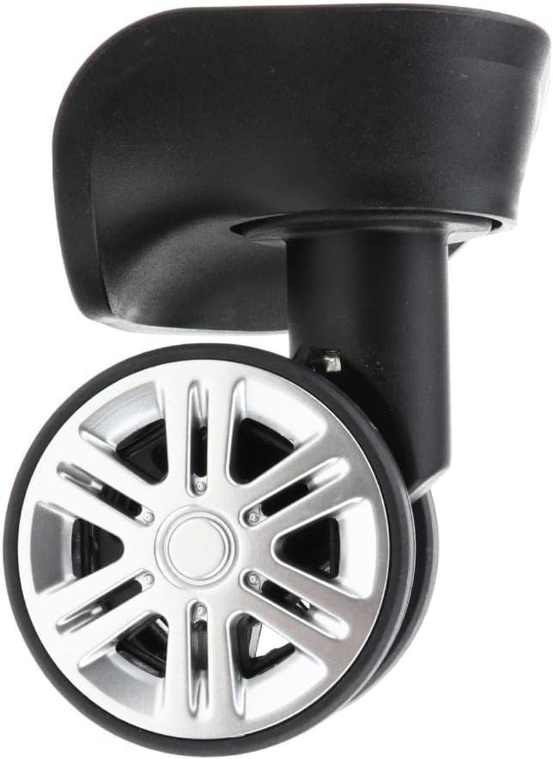Ronyme Universal Swivel Suitcase Baggage Casters Cases Black image number 5