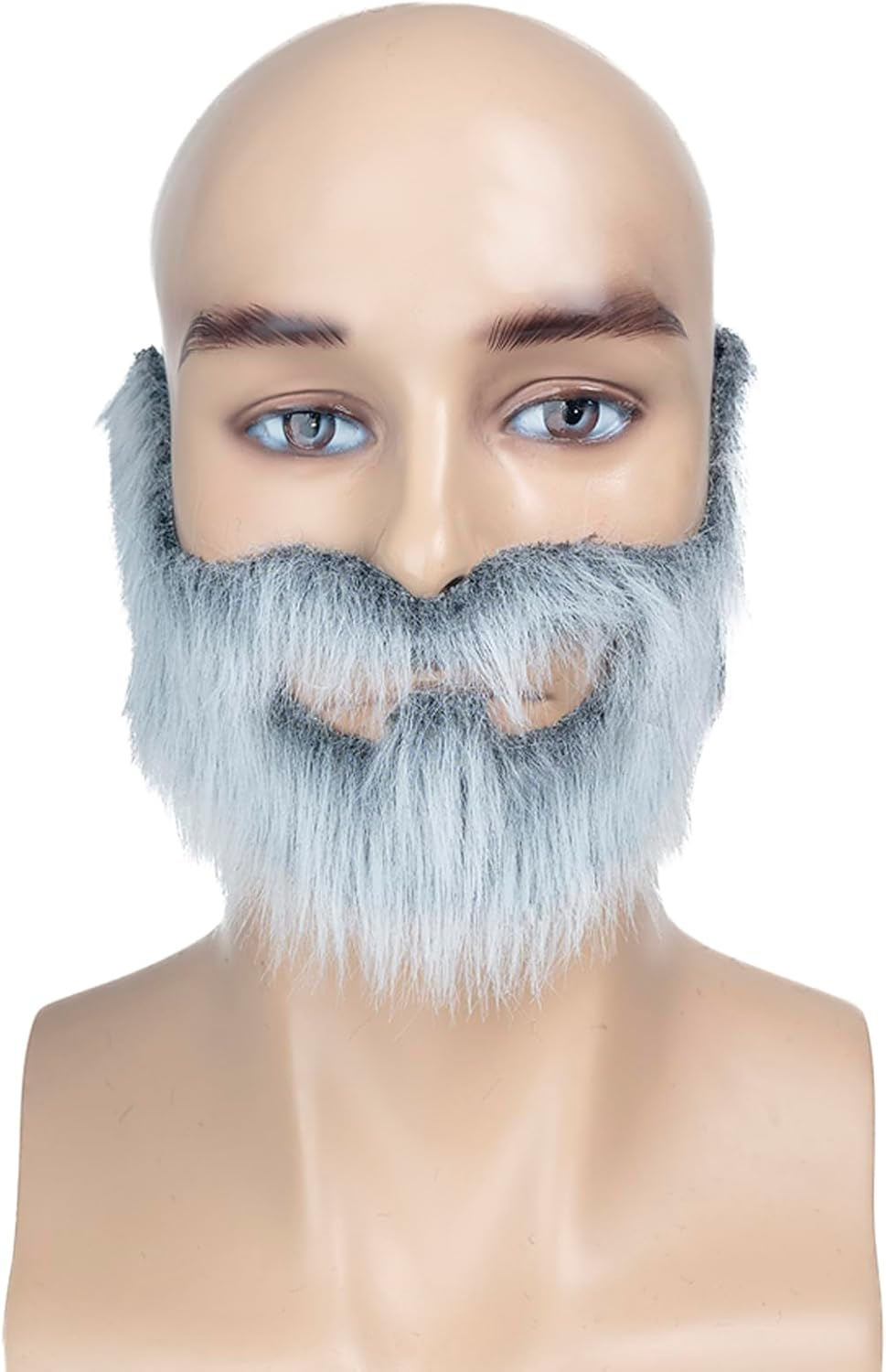 FVCENT Beard Brown Men'S Beard Brown Costume Facial Supplies Disguise Male Makeup Cosplay Halloween Party image number 3