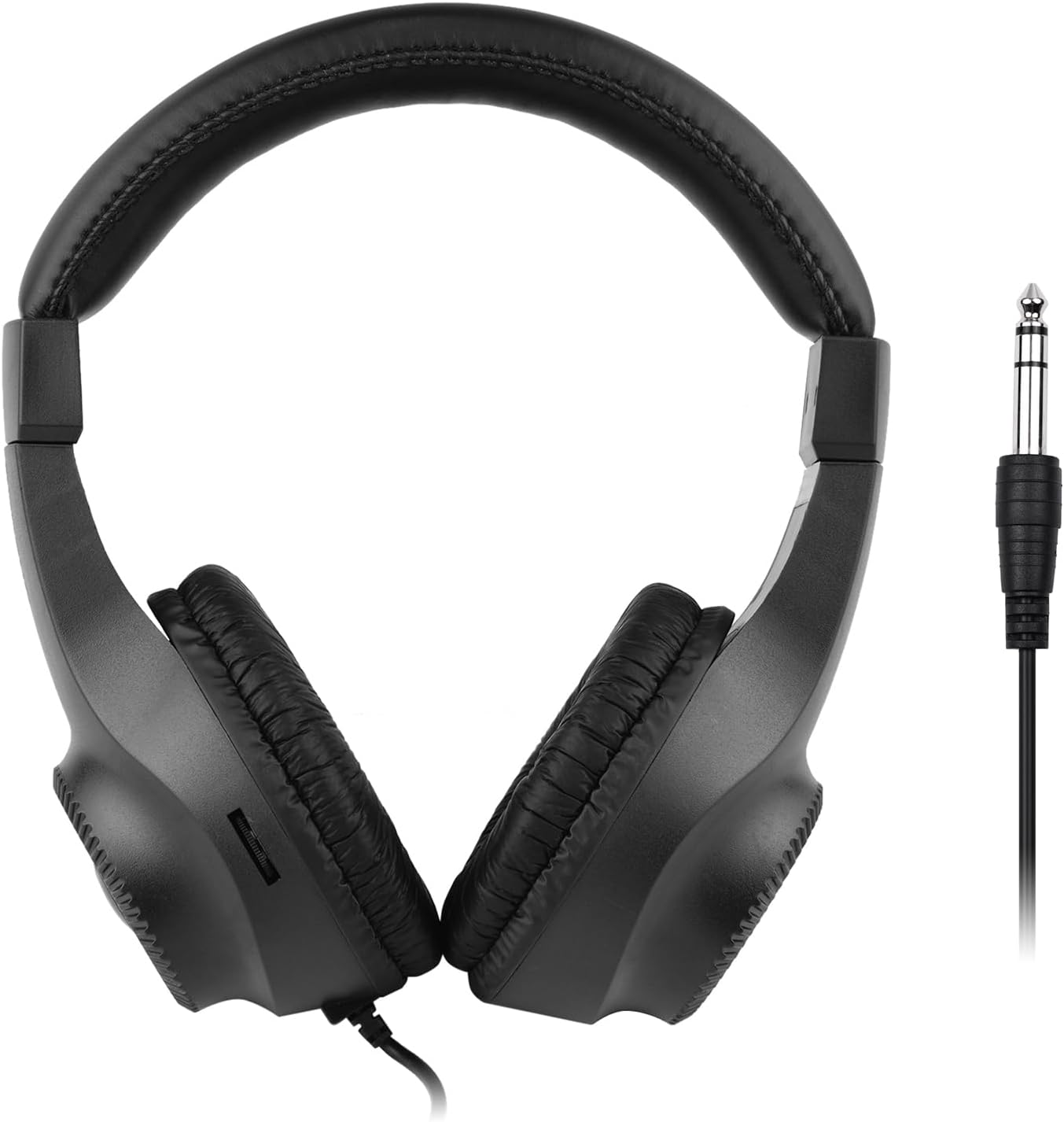 Mingzhe Wired Headset Self Adjusting Headband Stereo Monitoring Headphone for Electronic Musical Instruments Black image number 6