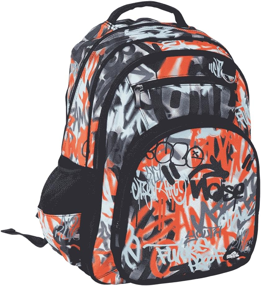 Kids Backpack - Urban Scrawl Graffitti | Kids School Bag | Austrailia'S Favourite Schoolbag image number 1