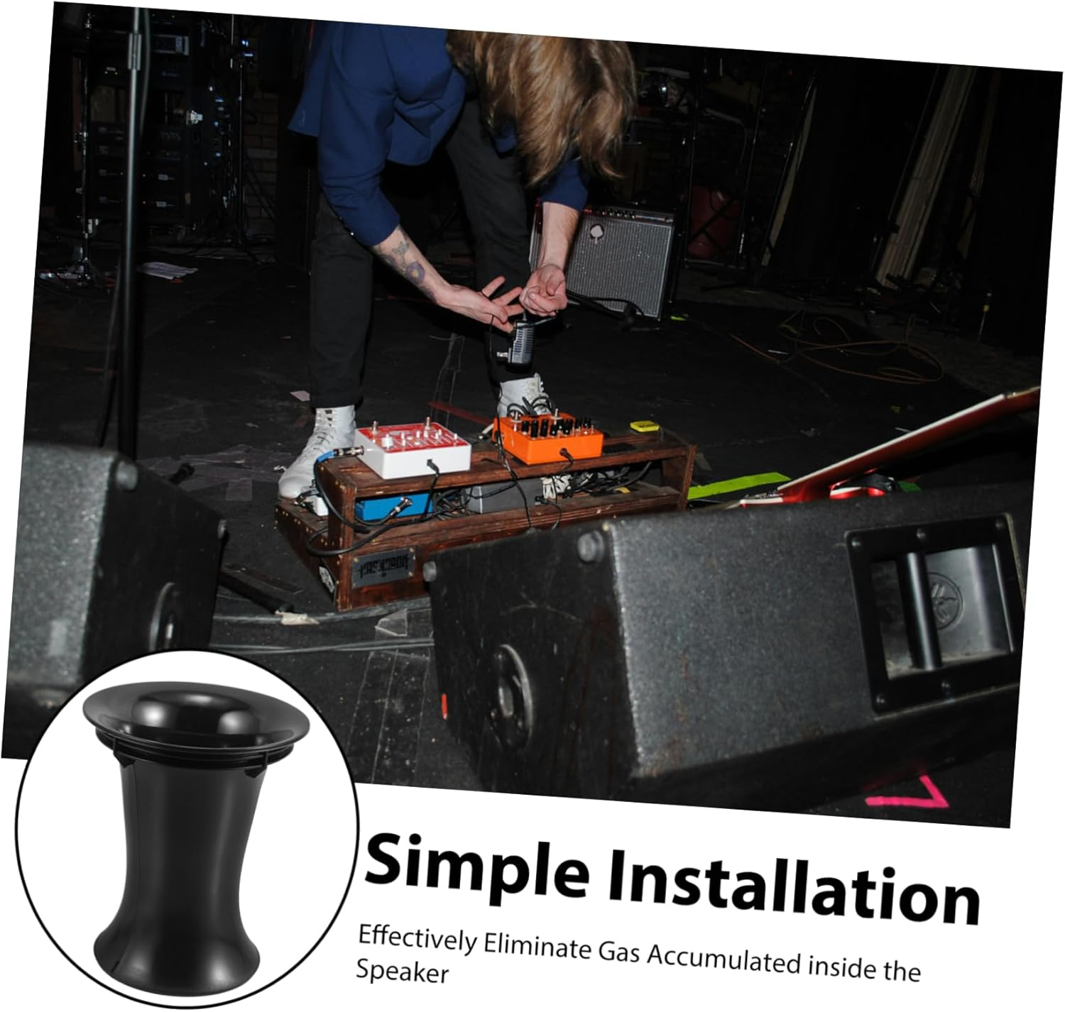 Speaker Port Tube for Subwoofer Air Vent DIY Bass Tube for Enhanced Sound Quality Accurate Audio Direction Minimized Bass Distortion Music Enthusiasts Accessory