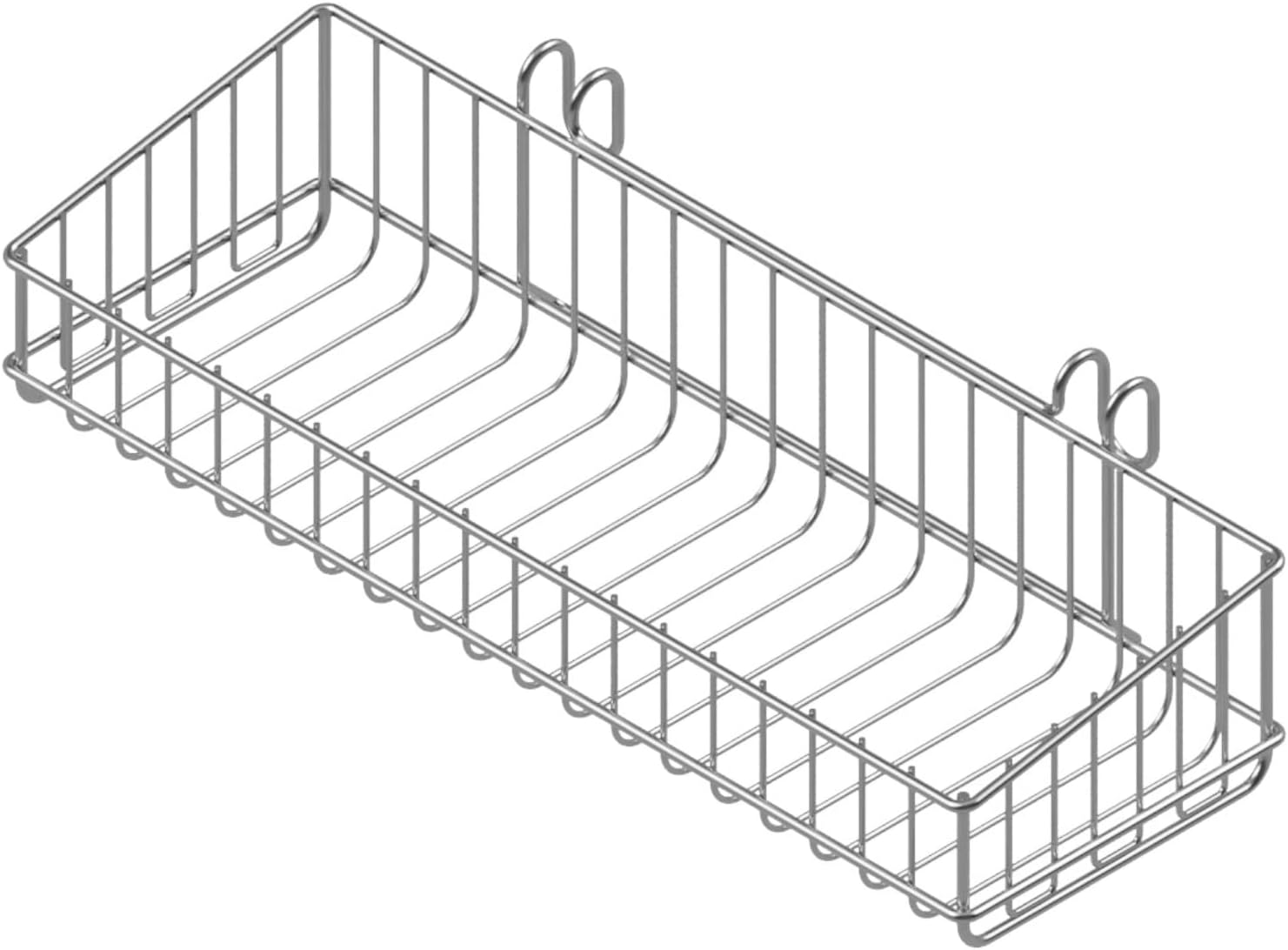 Anesty HO2166 Stainless Steel Dish Drainer Rack, Approx. Width 4.3 X Depth 2.0 X Height 8.7 Inches (11 X 5 X 22 Cm), Hook Included, Knife Stand, Kitchen, Dryer, Dish Storage, Silver image number 2