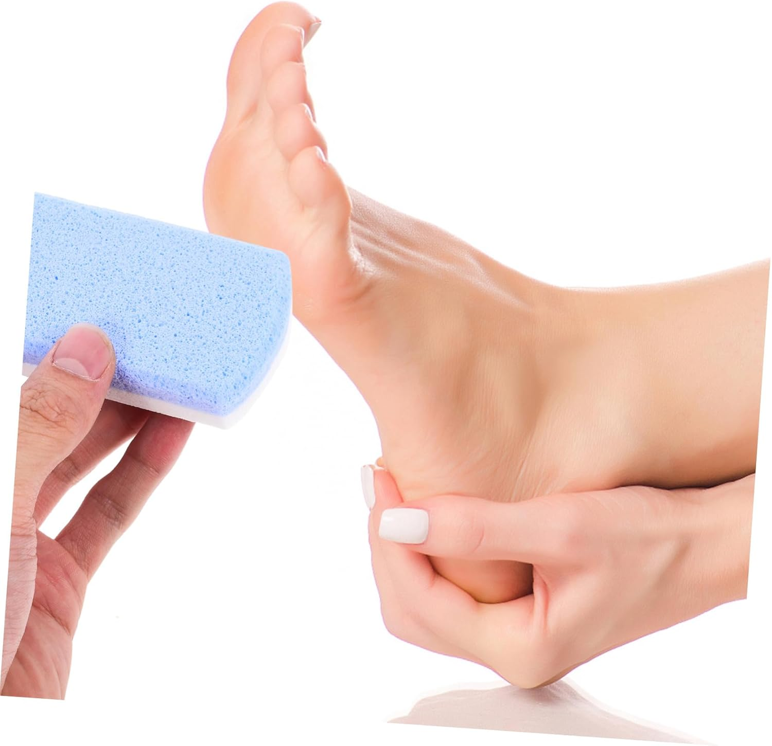 NOLITOY 4Pcs Foot Exfoliate Stone Pumice Stone Foot File Scraper Dead Skin Remover Pedicure Tool image number 6