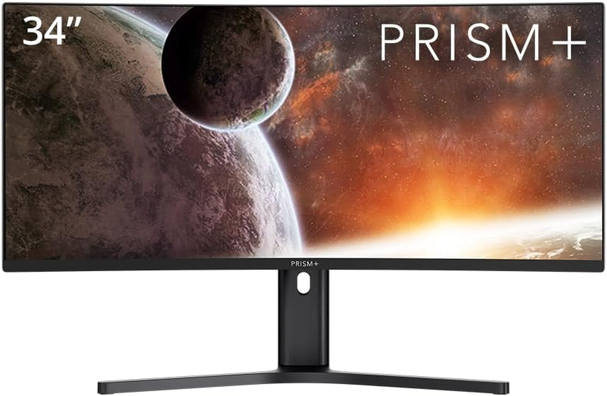 PRISM+ X340 PRO 34" 180Hz 1Ms Curved Ultrawide WQHD Gaming Monitor [3440 X 1440] image number 6