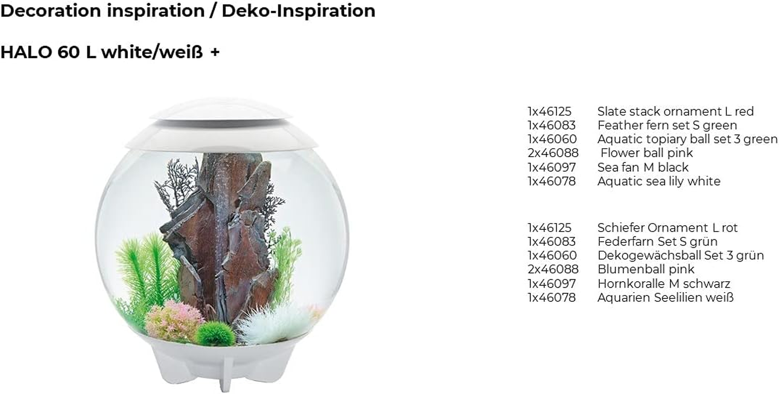 Biorb 46097.0 Sea Fan Medium Black Aquariums 3 X 3 X 14.2 Inches image number 5