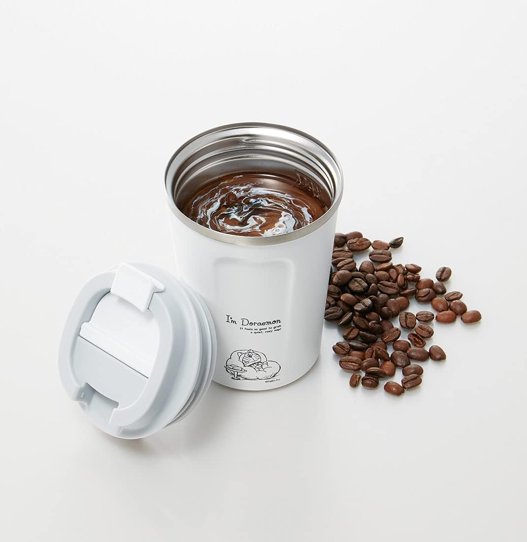 Skater STBC3F-A Vacuum Stainless Steel Insulated Coffee Tumbler, Small, 11.8 Fl Oz (350 Ml), Doraemon - Kiki'S Delivery Service image number 6