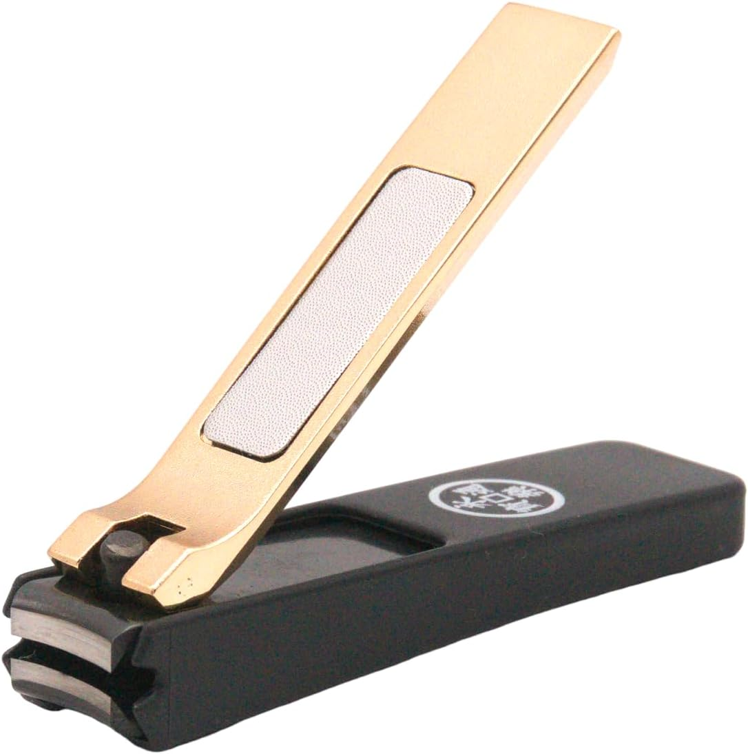 TIWAWA Seki Premium Japanese Nail Clippers | Stainless Steel Nail Cutter | Made in Seki, Japan (Oda Nobunaga) - Silver image number 4