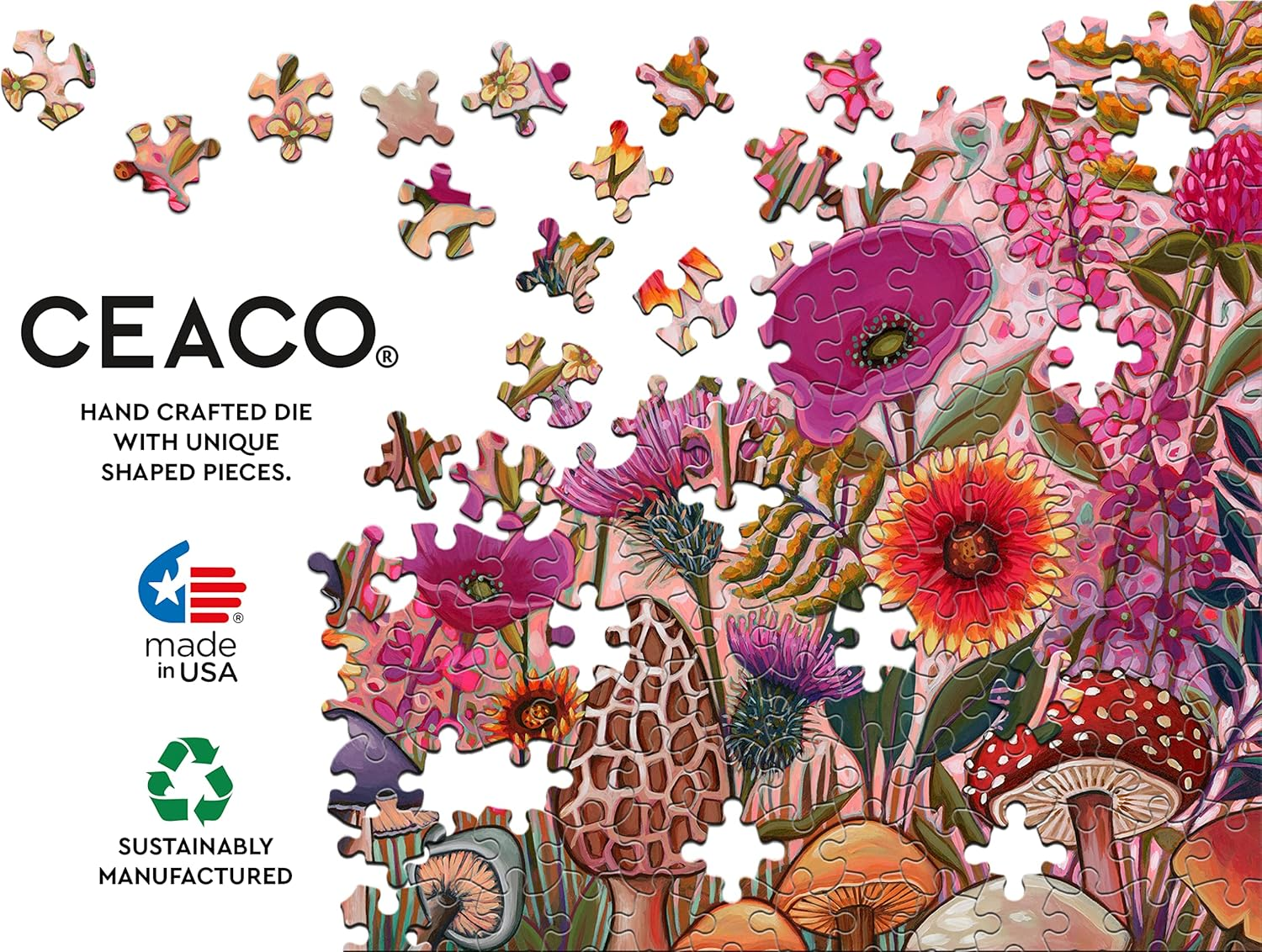 Ceaco - Peggy'S Garden - Moral of the Story - 1000 Piece Jigsaw Puzzle image number 5