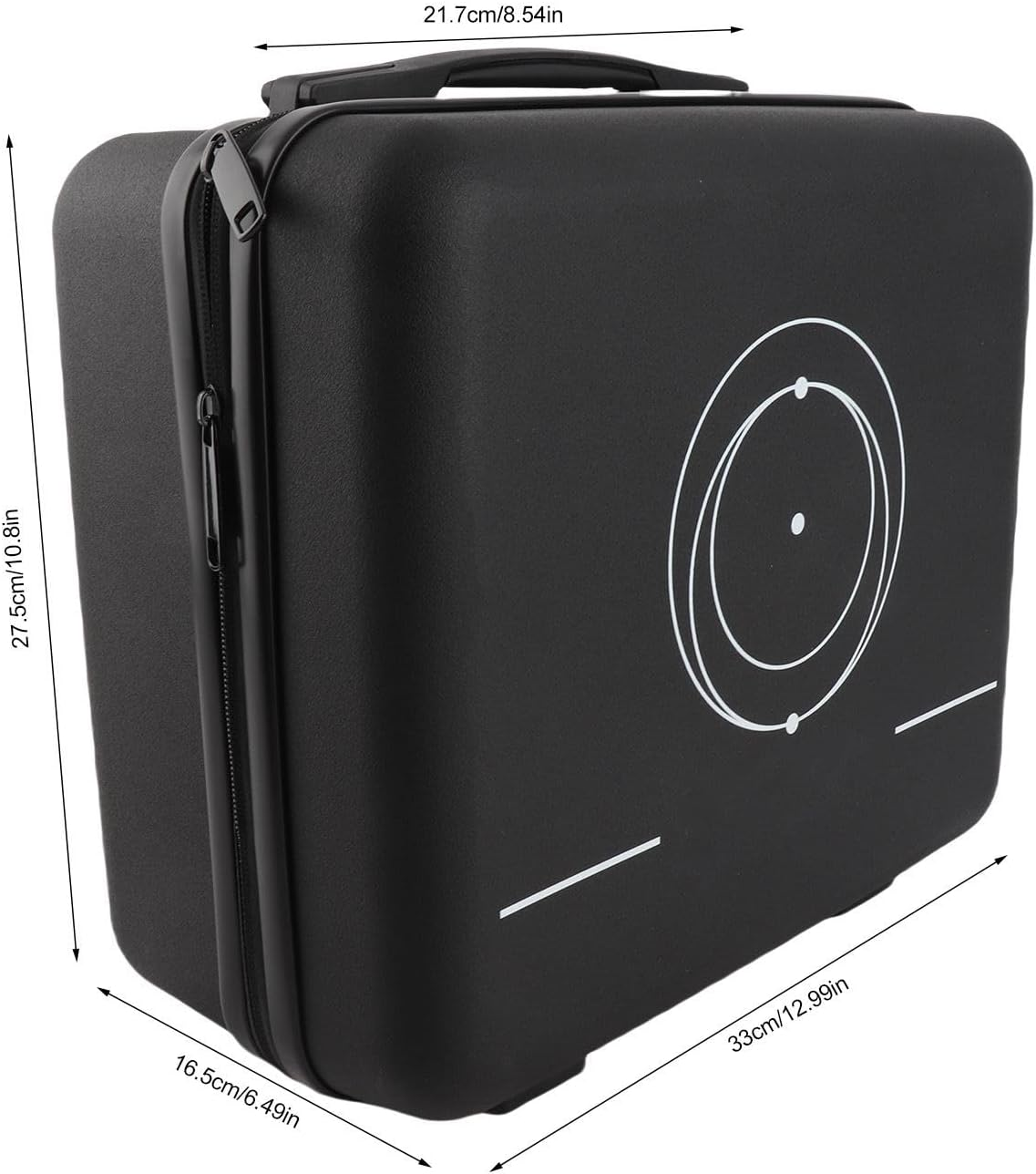 Jiawu Travel Case for Mini, Hard Case with Exact Cut Foam Hold for Mini Dish, DC Power Cable, Kickstand, Power Supply, Mini Outdoor Carrying Case image number 5