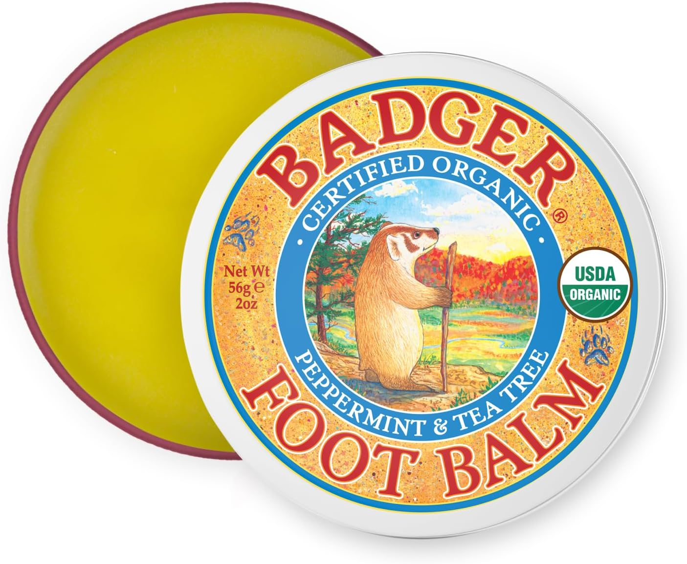 Badger Foot Balm Foot Balm 56 G image number 4