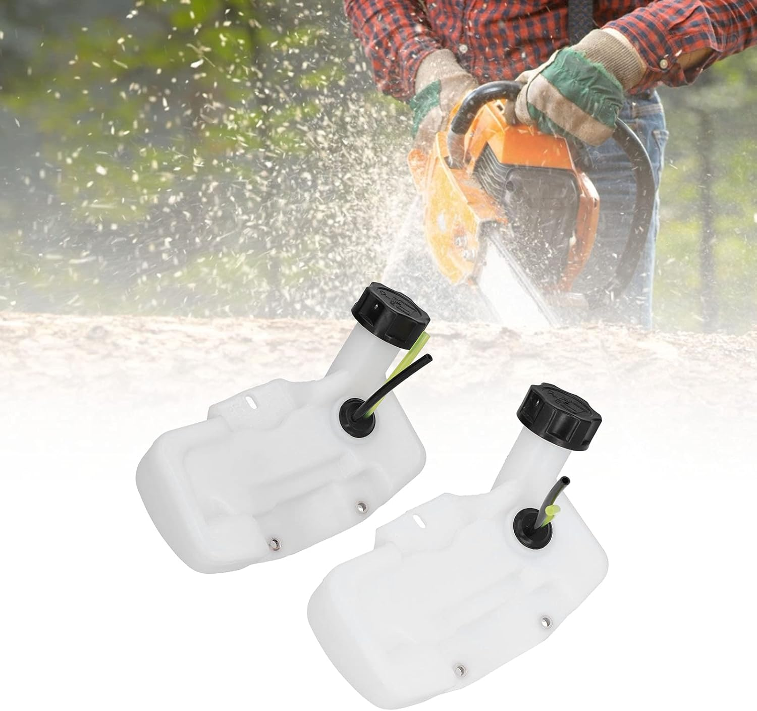 Brushcutter Gas Tanks, Easy Installation Trimmer Fuel Standard Size for 34 Brush Cutters image number 6