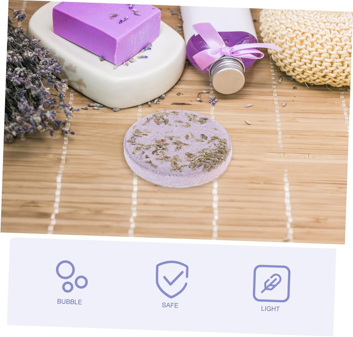 Gogogmee Essential Oil Sheets Aroma Tablets for Shower Bath Tablets Bathroom Accessories image number 2