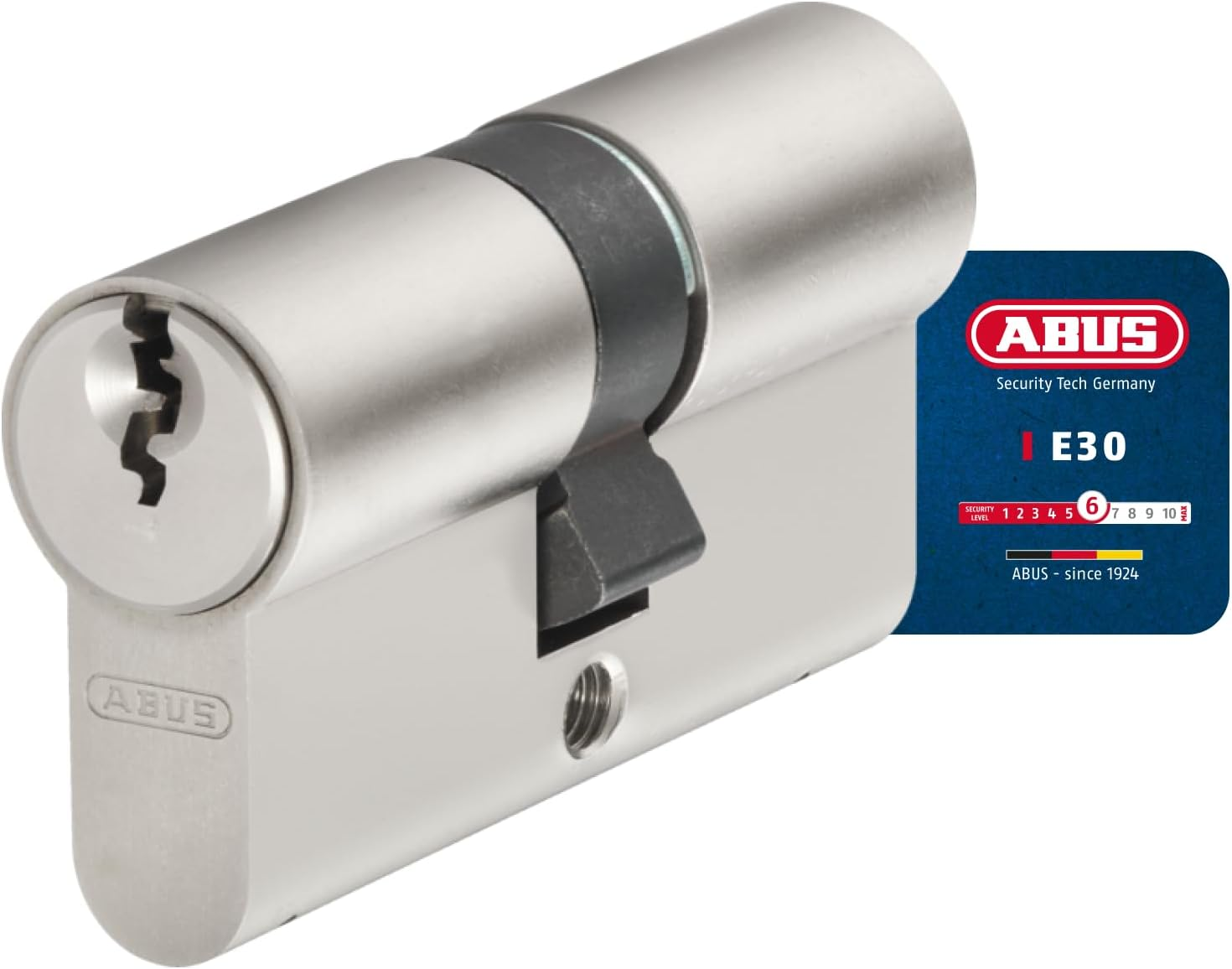 ABUS E30NP 598098 30/40 Profile Cylinder with 5 Keys