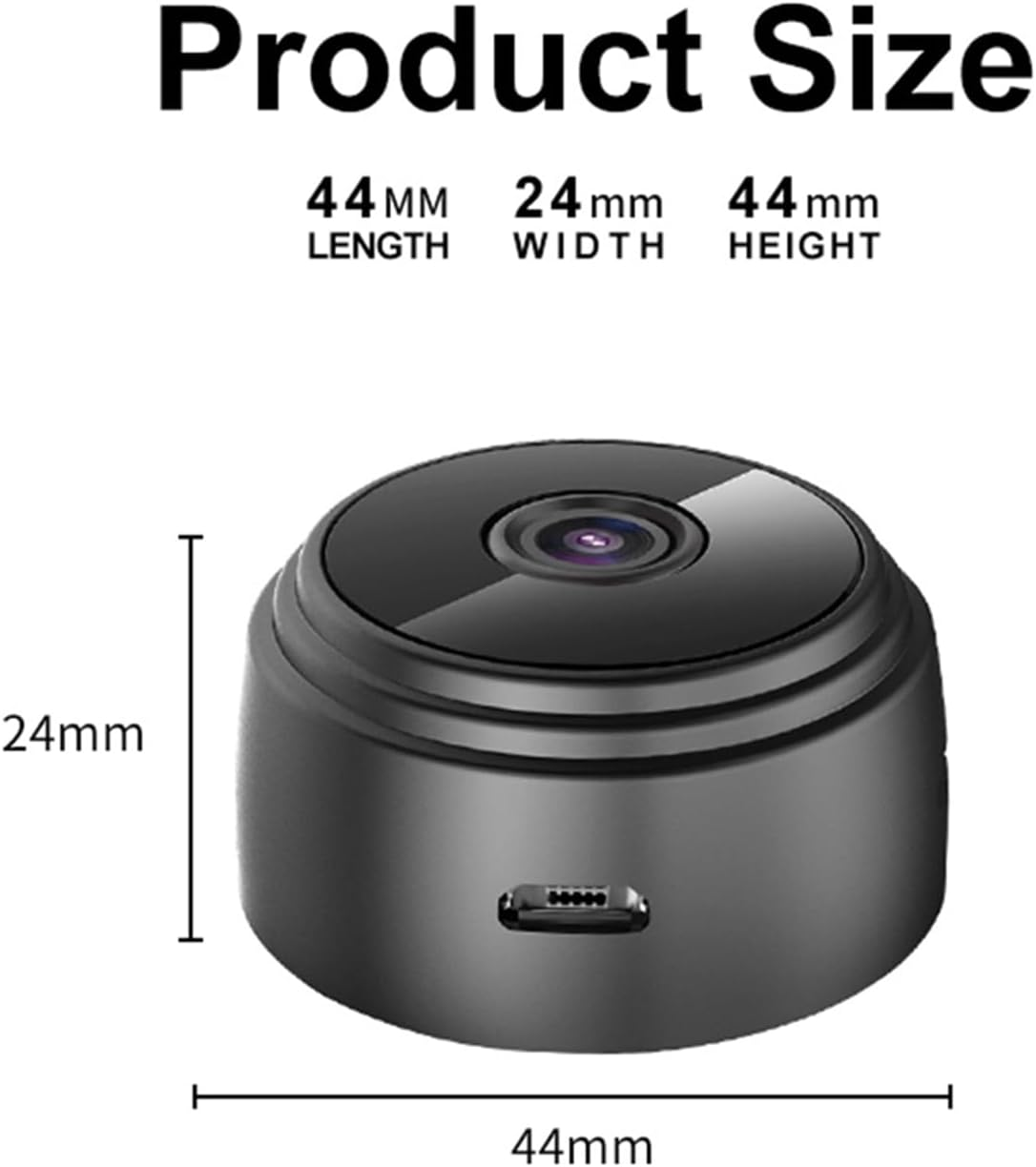 Mini Wifi Camera A9 Mini Camera APP Remote Monitor Home Security 1080P Camera IR Wireless Camera Home Cam with Night Vision and Motion Detection for Indoor and Outdoor image number 6