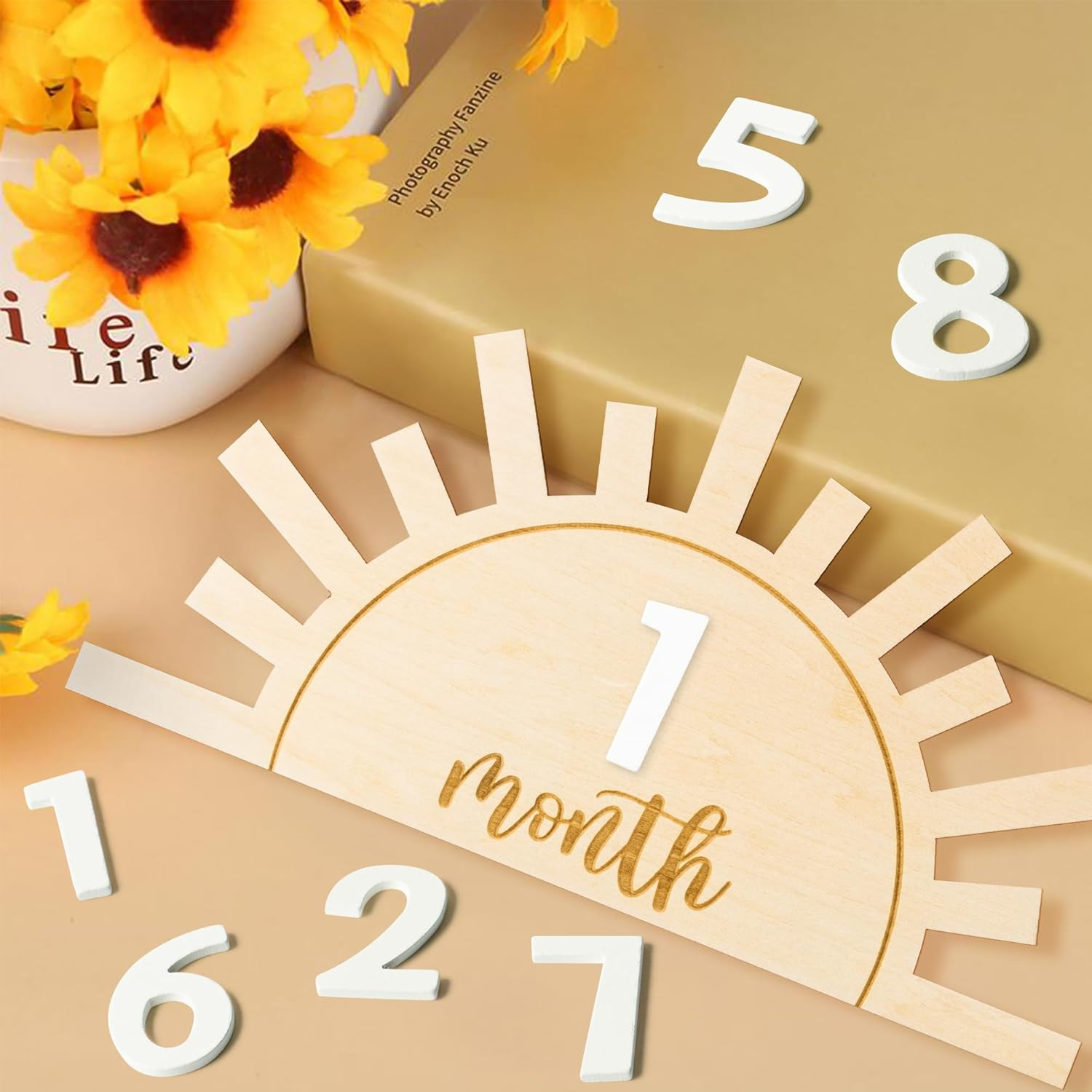 Rh-Boho Sun Milestone Cards 14P