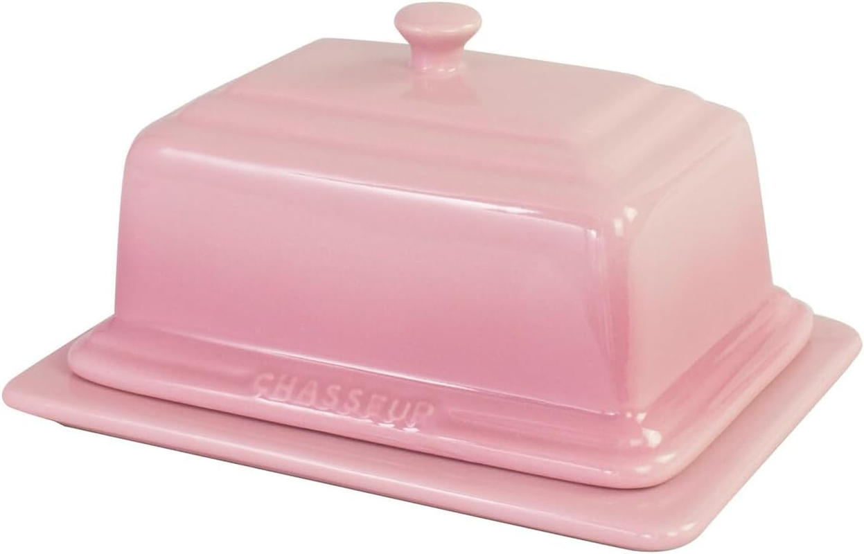 Chasseur La Cuisson Butter Dish, Cherry Blossom Pink 9.5 Cm*12.0 Cm*16.5 Cm image number 2