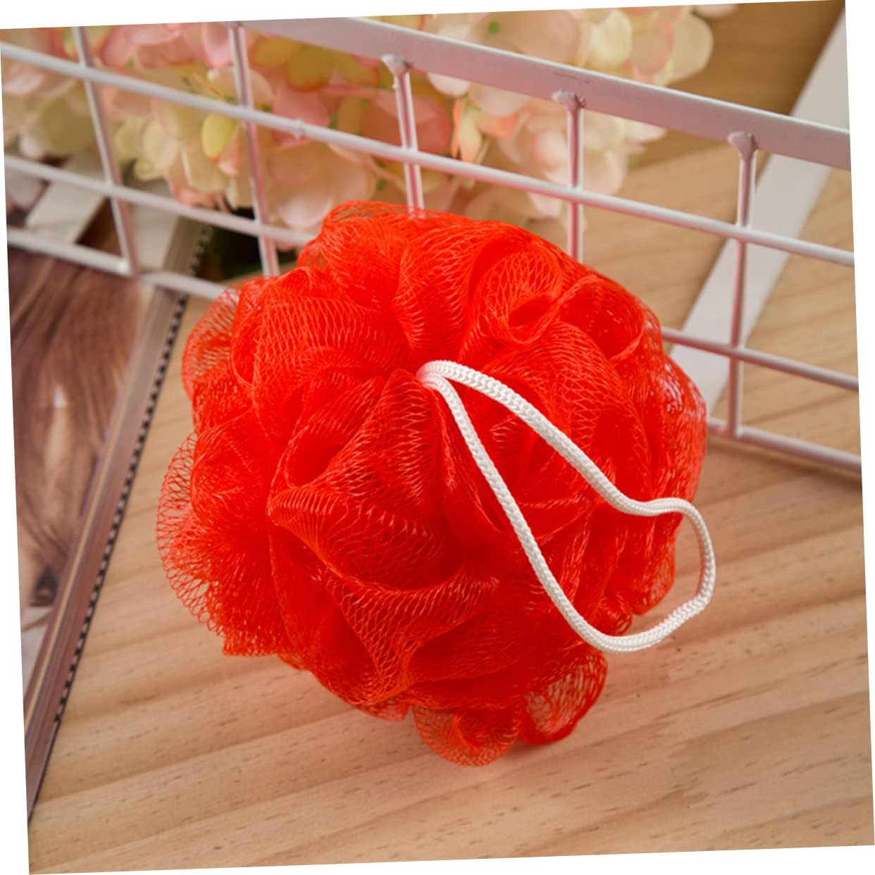 BELLIFFY 16Pcs Soft Mesh Bath Solid Shower Sponges for Gentle Exfoliation and Lathering Comfortable Bath Scrubber for Skin Types for Daily Body Wash image number 1