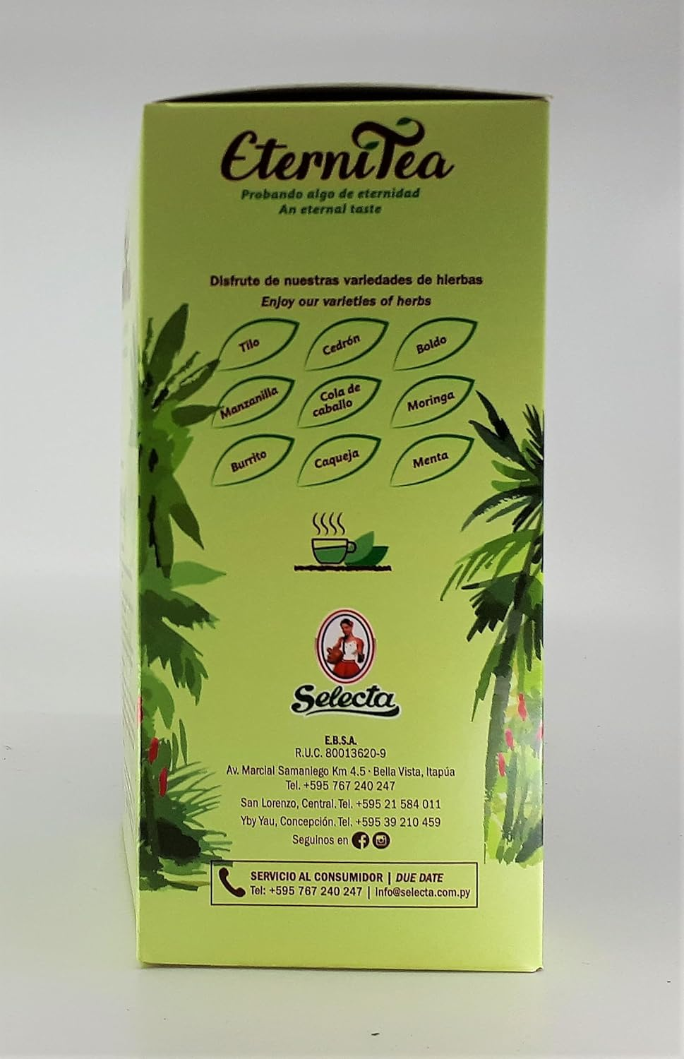 Eternitea Linden (Tilo) Herbal Tea 150G image number 2