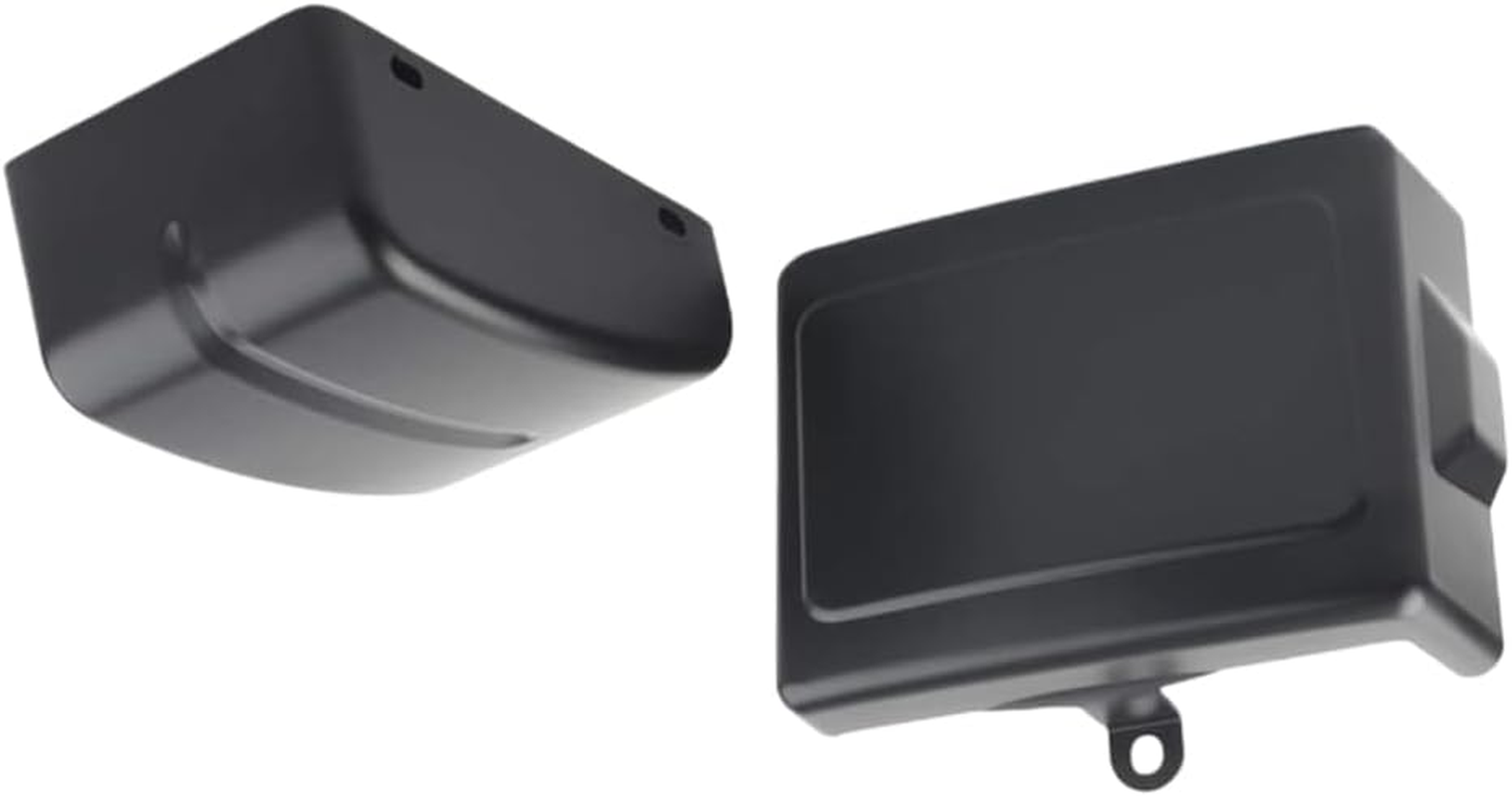 Side Battery Covers Compatible with Harley Dyna Low Rider FXDL, Fat Bob FXDF, Street Bob FXDB, Super Glide FXD, Wide Glide FXDWG, Switchback FLD 2006-2017 Matte Black image number 6