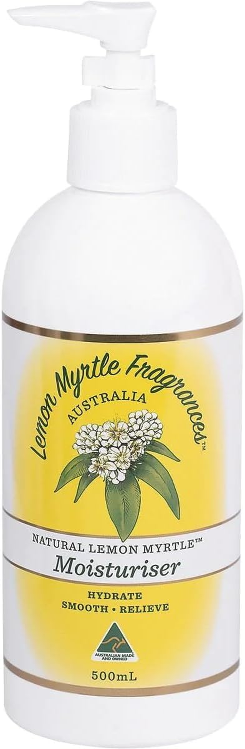 Lemon Myrtle Fragrances Moisturiser Body Lotion, 500 Milliliter image number 1