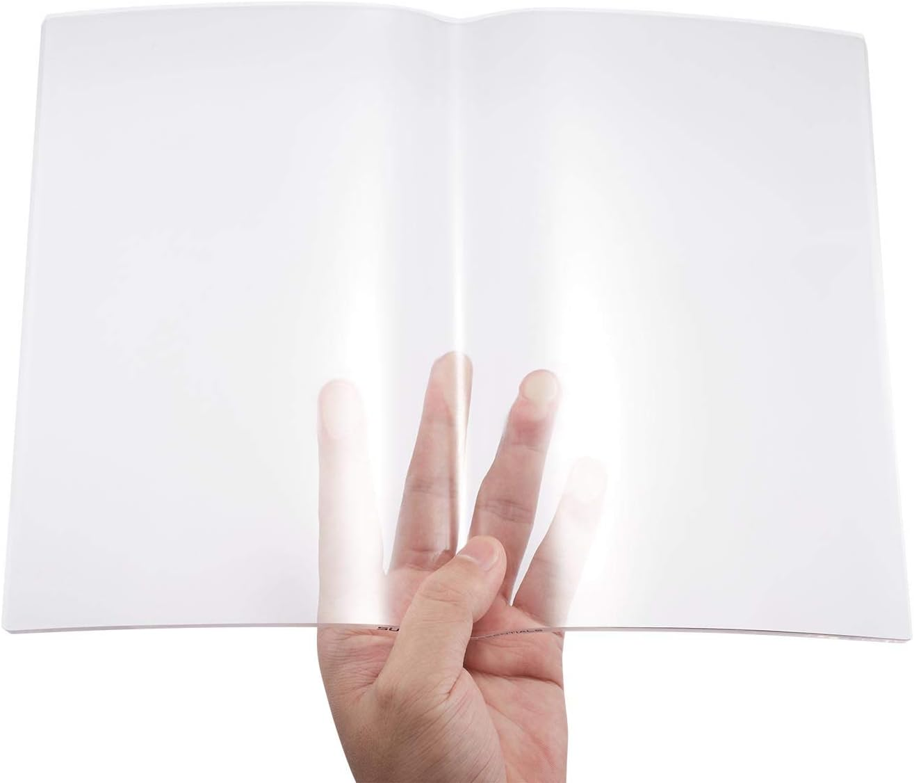 Clear Transparent Bookweight/Bookcover Full Size (12" Wide X 9"Tall) image number 4