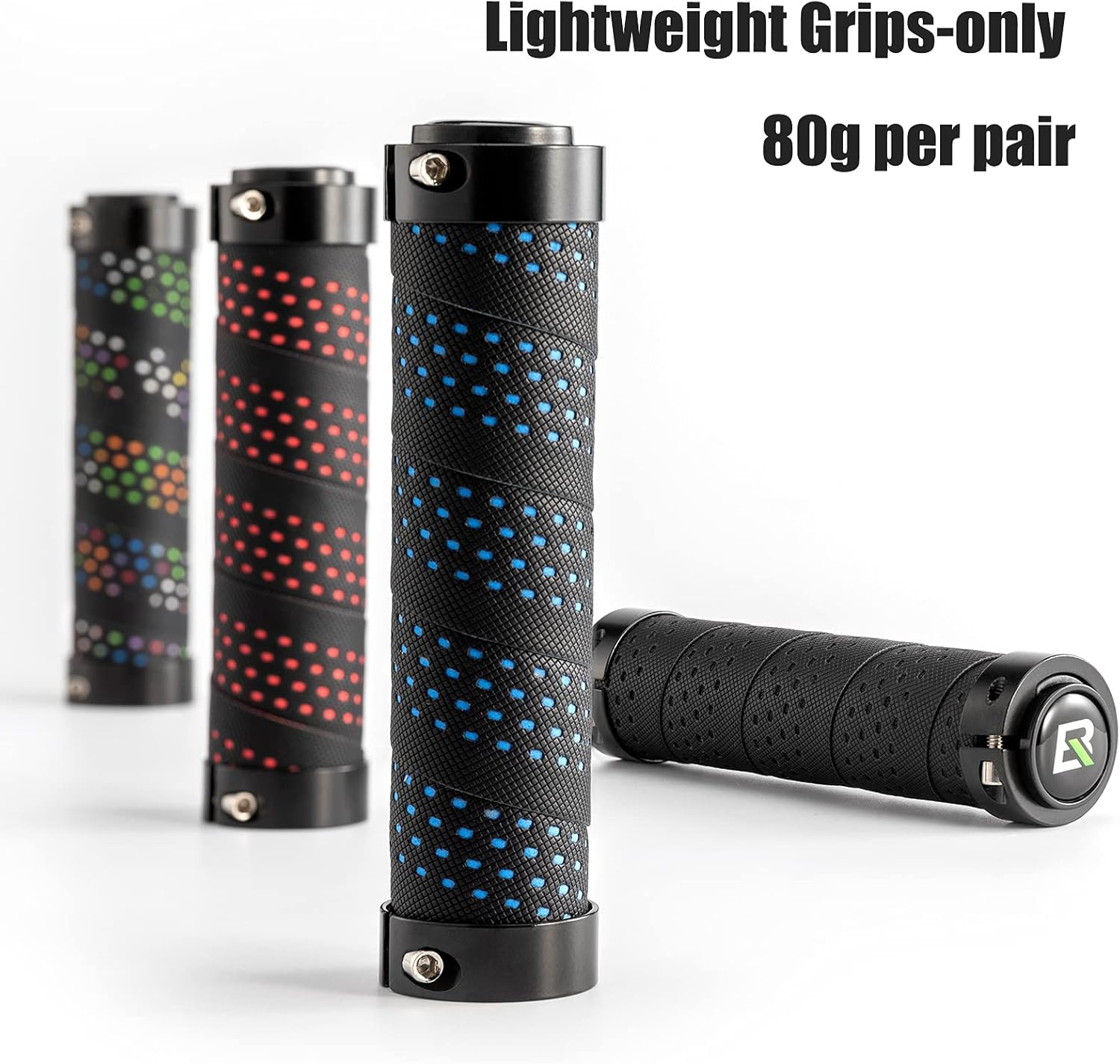 ROCKBROS Bike Handle Grips Non-Slip Bike Grips Double Lock-On Bicycle Handlebar Grips for BMX, MTB, Scooters, Folding Bikes 22.2Mm image number 6