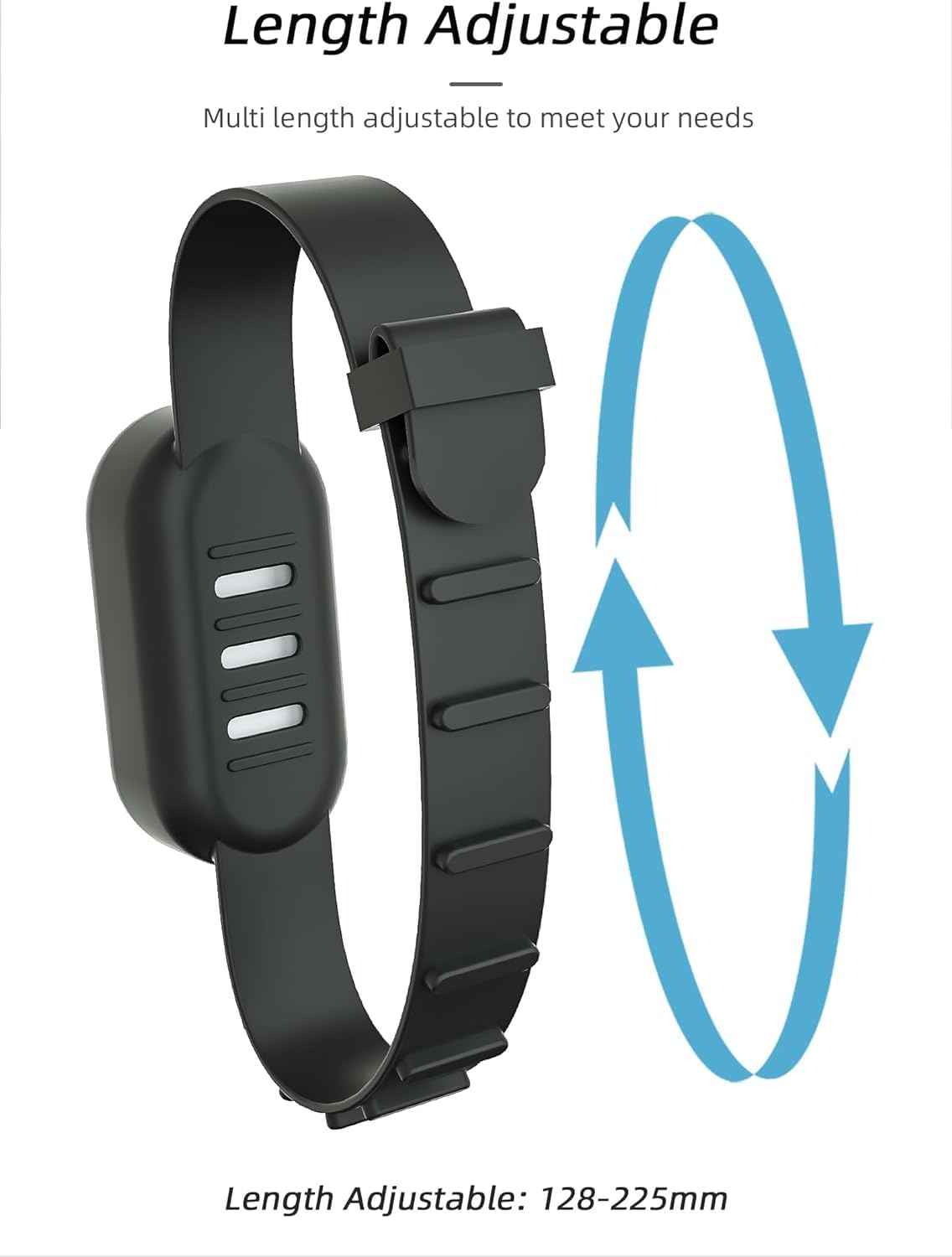 Silicone Wristband for Insta360 GO 3, XICEN Waterproof Silicone Protective Case for Insta360 GO 3 Camera Accessory (White) image number 4