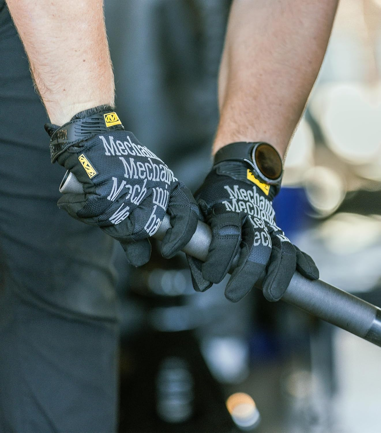 Mechanix Wear: the Original Work Glove with Secure Fit, Synthetic Leather Performance Gloves for Multi-Purpose Use, Durable image number 1