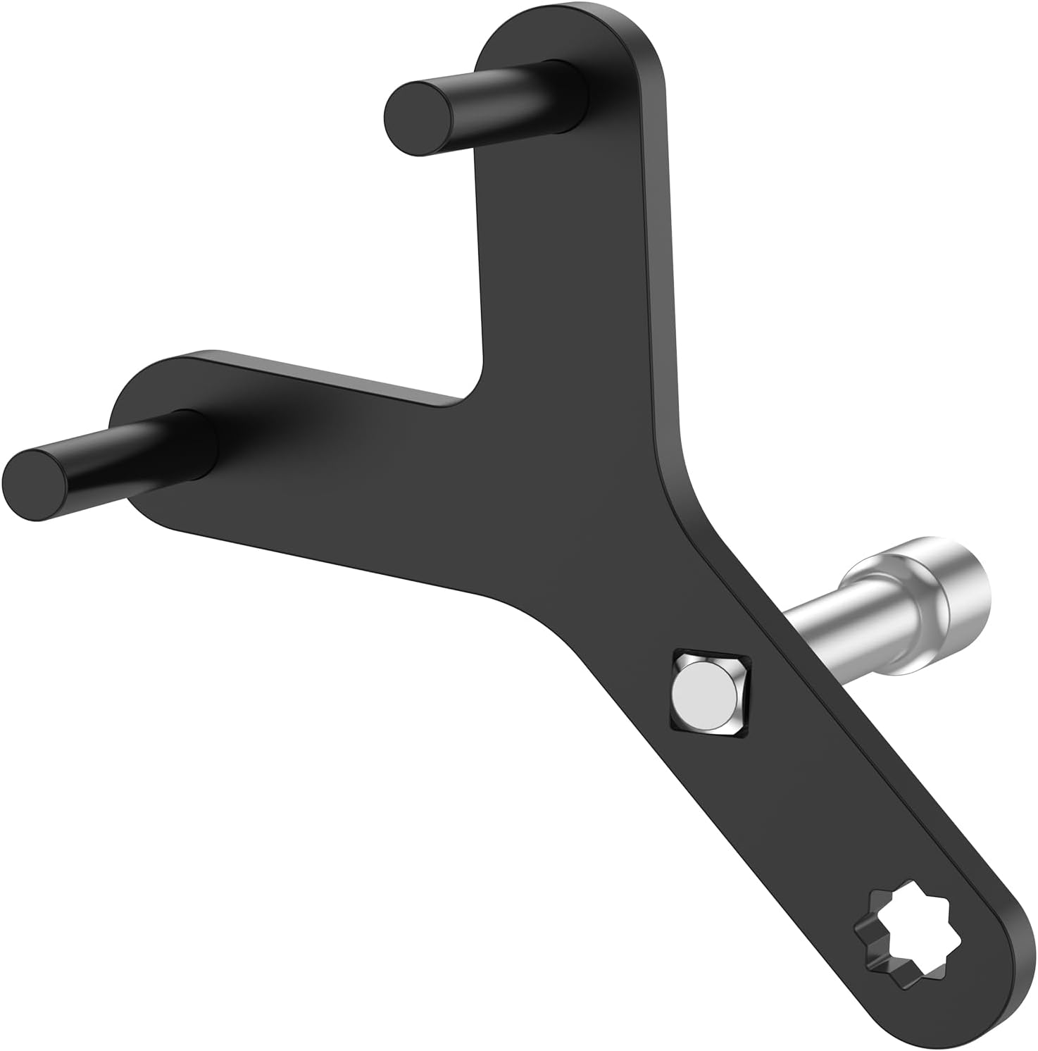 Lower Control Arm Prying Tool,Alloy Steel Suspension Specialty Bushing Tool,Automotive Lower Ball Joint Pry,Versatile Control Arm Bushing Removal Tool for Front Wheel Drive Vehicles Small Vans (B)