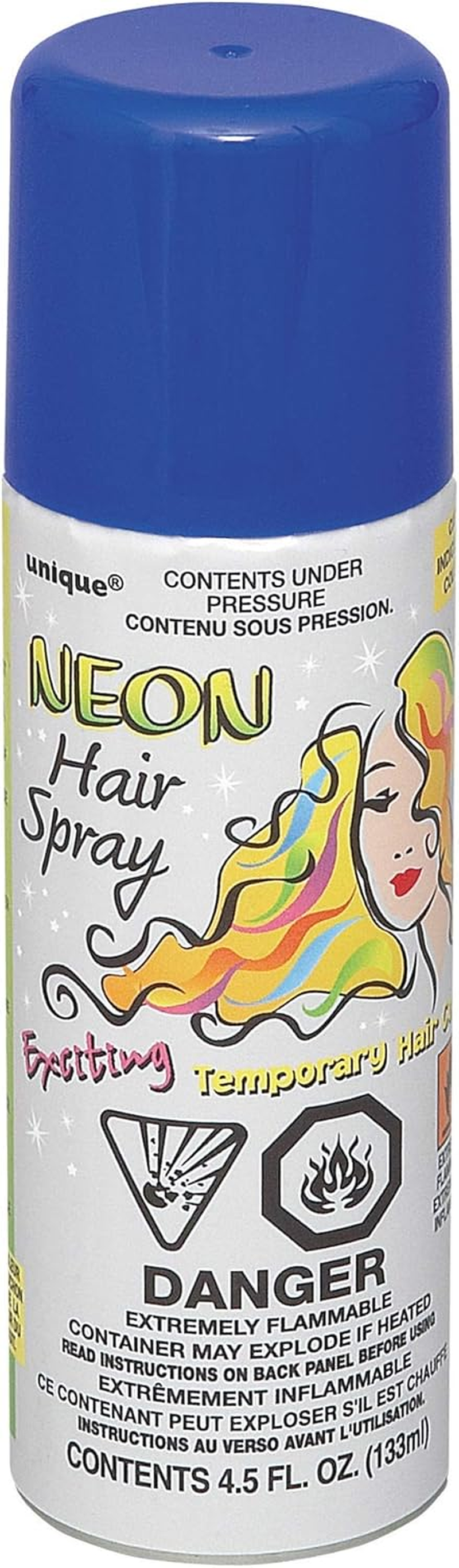 Blue Hair Color Spray