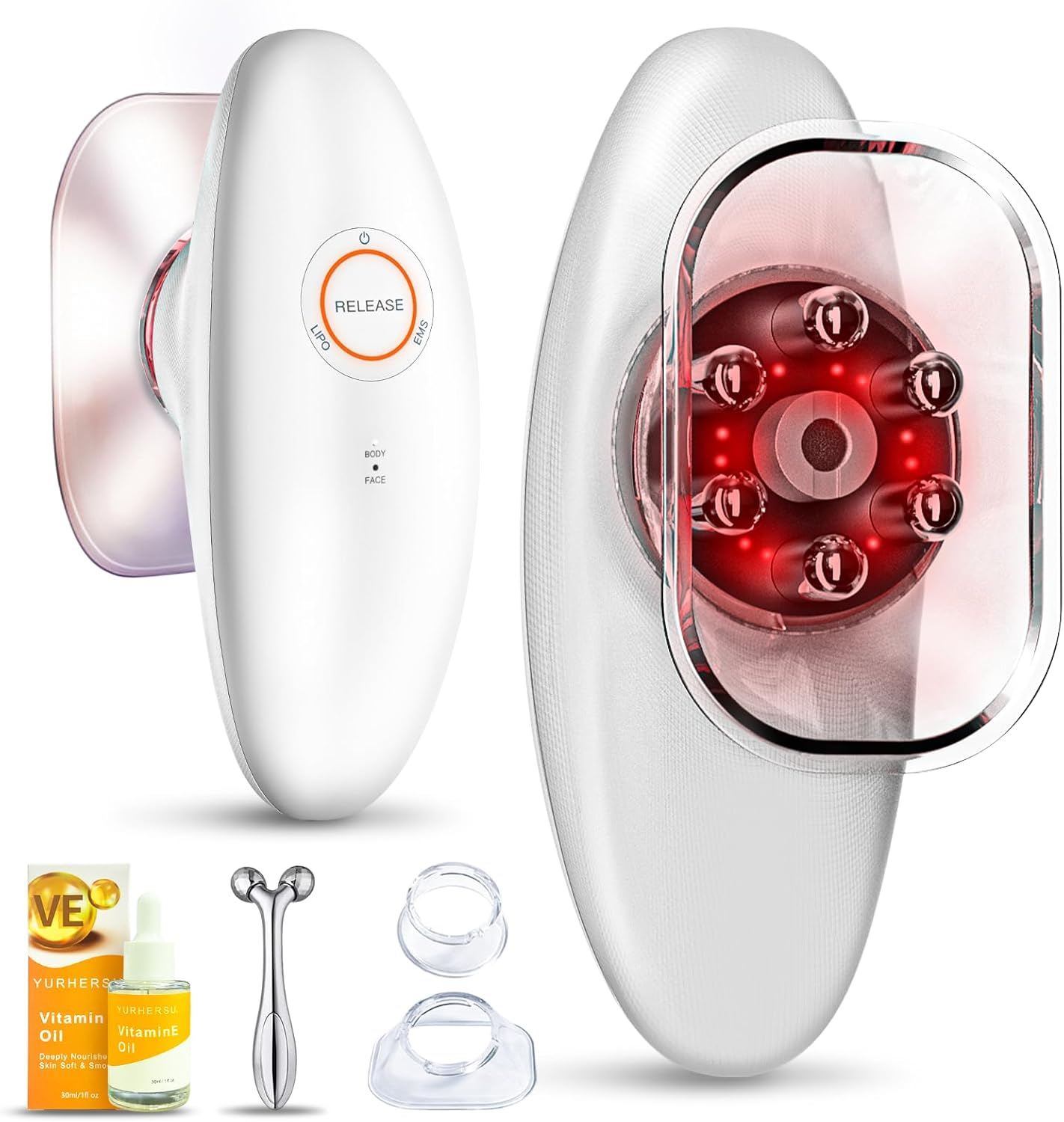 Cotsoco 3-In-1 Body Sculpting Machine - Cellulite Remover Massager for Stomach, Arms, Legs, Lymph Drainage Massage & Skin Firm Tool at Home for Women image number 4