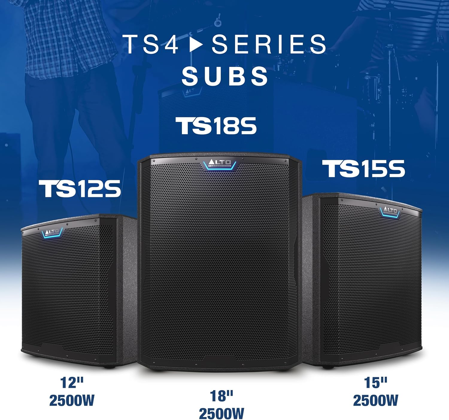 Alto Professional TS15S - 2500W 15-Inch Subwoofer, Powered PA Speaker with 6 Selectable DSP Modes, Easy Setup, 130 Db, 3" Voice Coil, Superior Bass image number 3