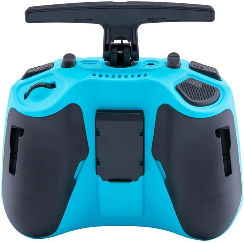 Opus Pocket Crush ELRS Portable Remote Controller Hall Gimbal Edgetx Built in LED Light Mode 2 (Blue) - Blue image number 2