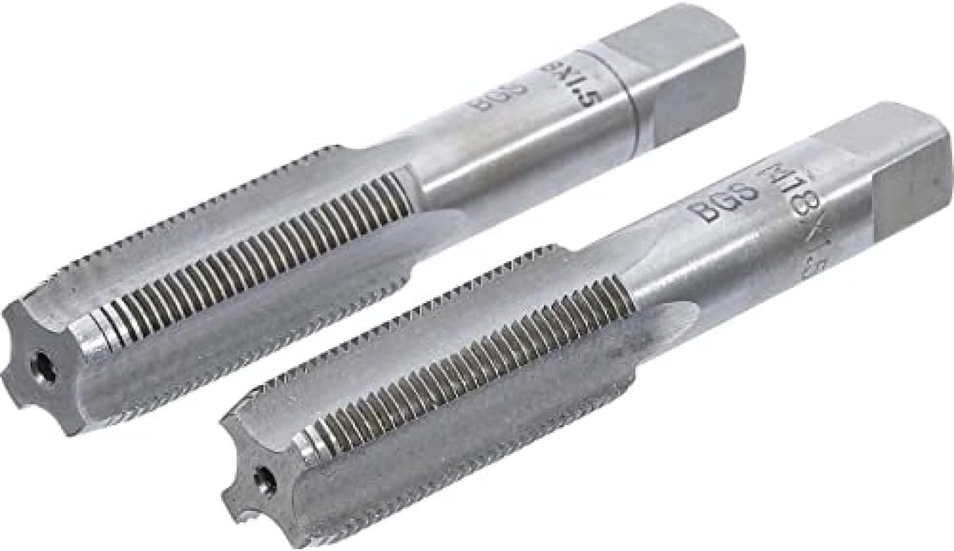 BGS Tap Tap, Taper and Finishing Tap, M16 X 1.5 Mm, 2-Piece 1900-M16X1.5-B image number 5