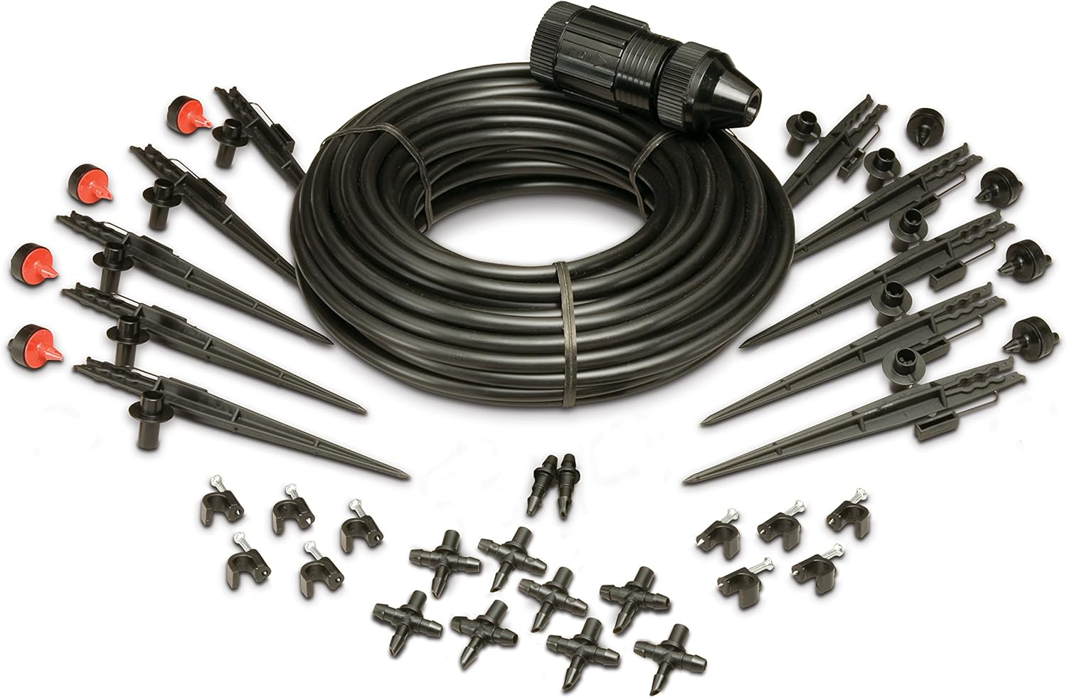 Rain Bird PATIOKIT Drip Irrigation Patio Watering Kit, Connects to Fau, 42-Piece, Multicolor image number 6