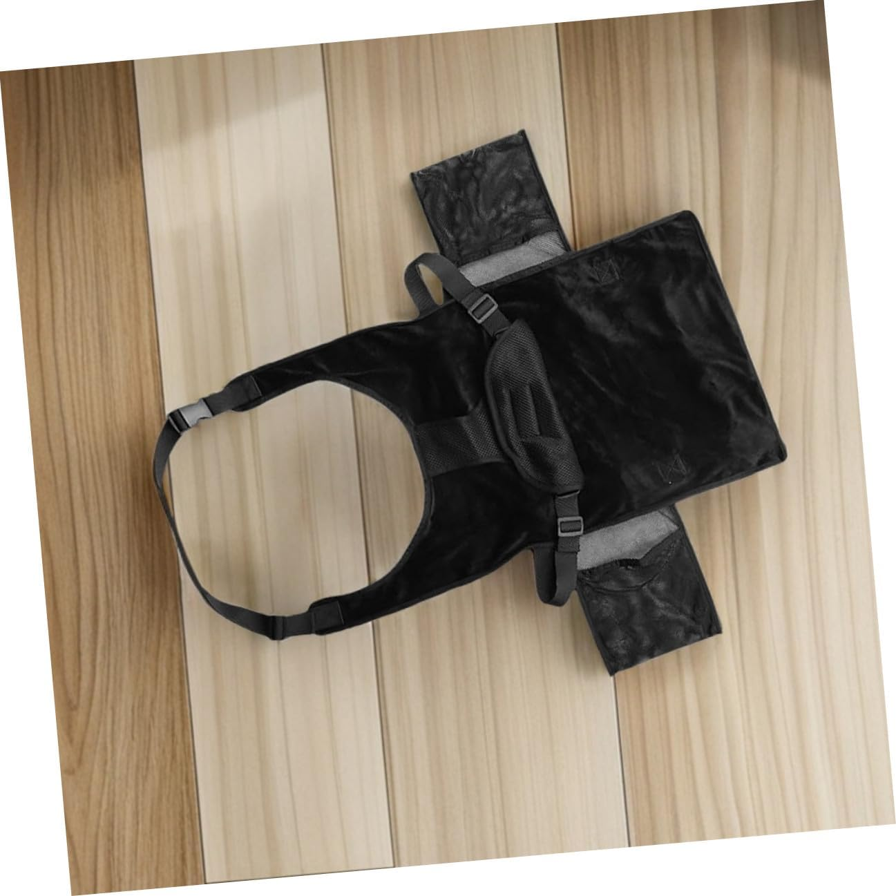 Portable Airplane Bed with Footrest Lightweight Foldable Seat Extender for Comfortable Family Travel Flights Compact Travel Essential image number 3