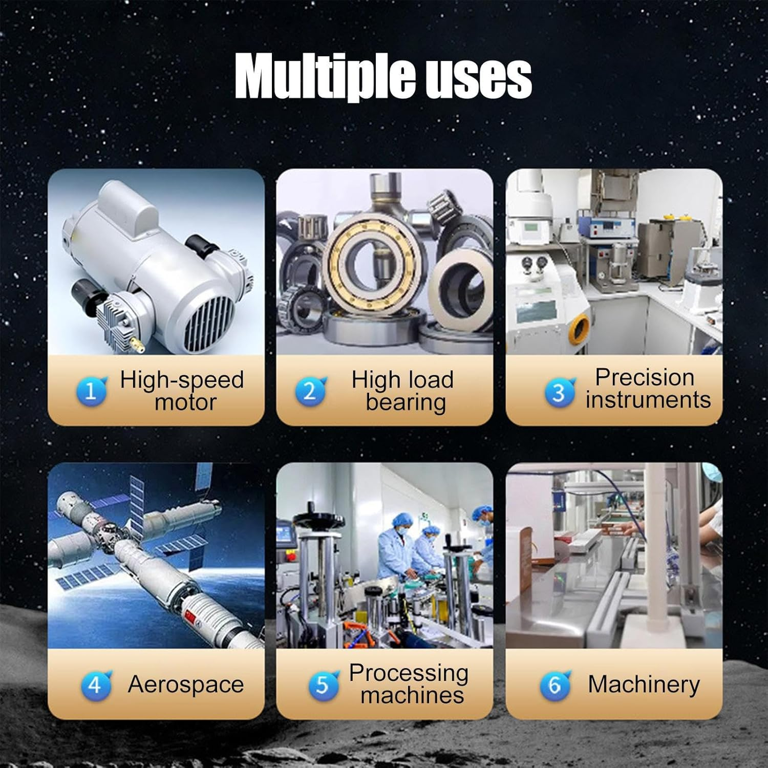 Bearing Grease,250G RC Grease | High-Temp Resistant Rust-Proof Low-Friction Anti-Seize Lubricant for Bearing Industrial Electrical Connector Slide Door Truck Motorcycle Printer image number 5